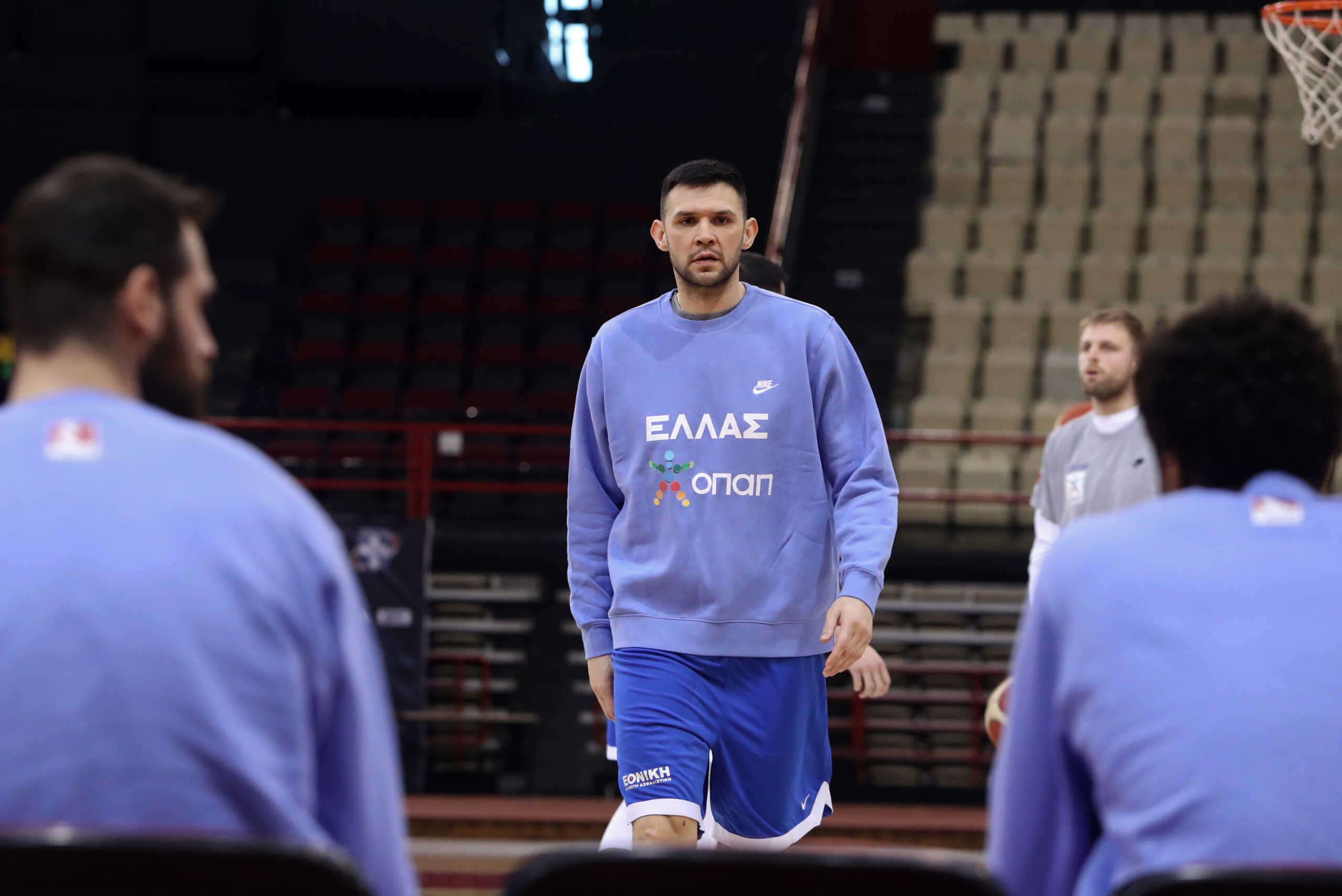 MEDIA DAY ΚΑΙ ΠΡΟΠΟΝΗΣΗ ΤΗΣ ΕΘΝΙΚΗΣ ΕΛΛΑΔΑΣ ΓΙΑ ΤΑ ΠΡΟΚΡΙΜΑΤΙΚΑ ΤΟΥ ΕΥΡΩΜΠΑΣΚΕΤ 2025 (ΘΑΝΑΣΗΣ ΔΗΜΟΠΟΥΛΟΣ