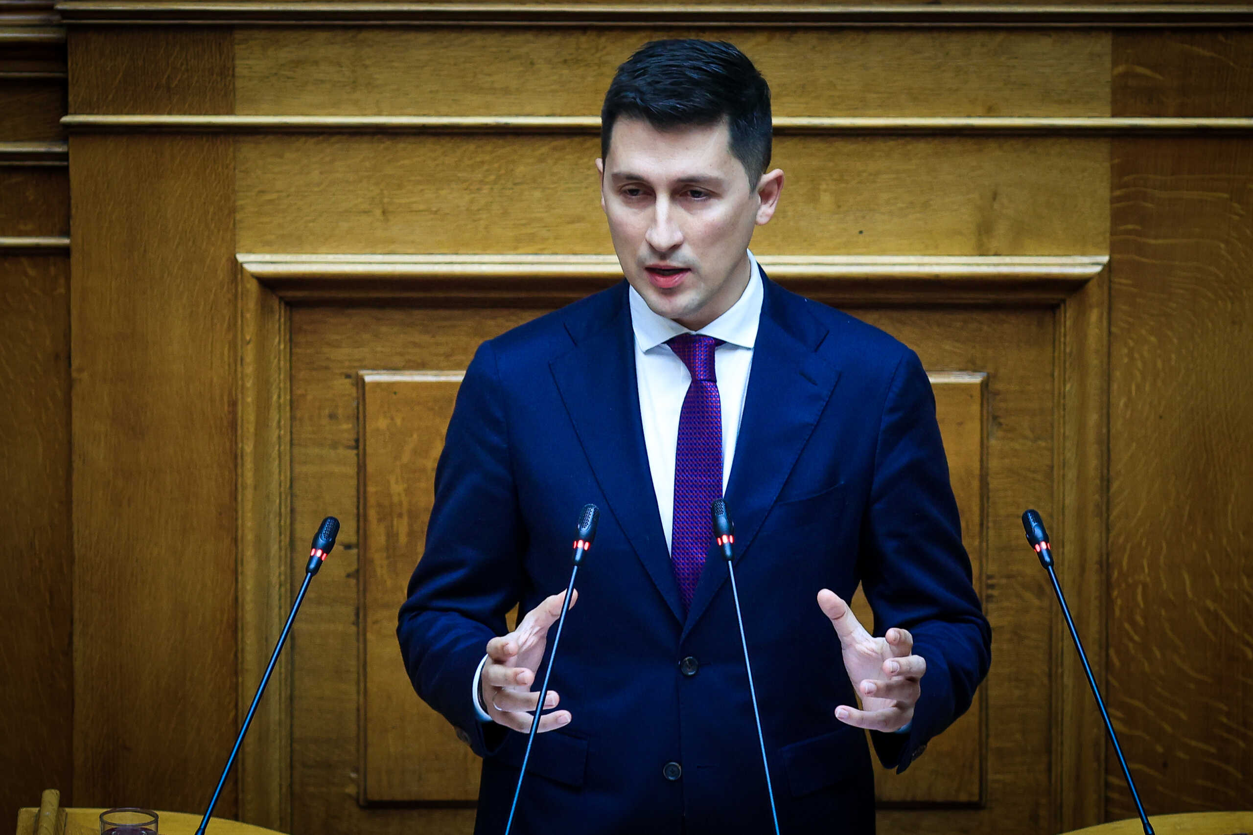 Συζήτηση στην Ολομέλεια της Βουλής, των άρθρων και του συνόλου του σχεδίου νόμου "Ισότητα στον πολιτικό γάμο, τροποποίηση του Αστικού Κώδικα και άλλες διατάξεις", Τετάρτη 14 Φεβρουαρίου 2024.
(ΓΙΩΡΓΟΣ ΚΟΝΤΑΡΙΝΗΣ