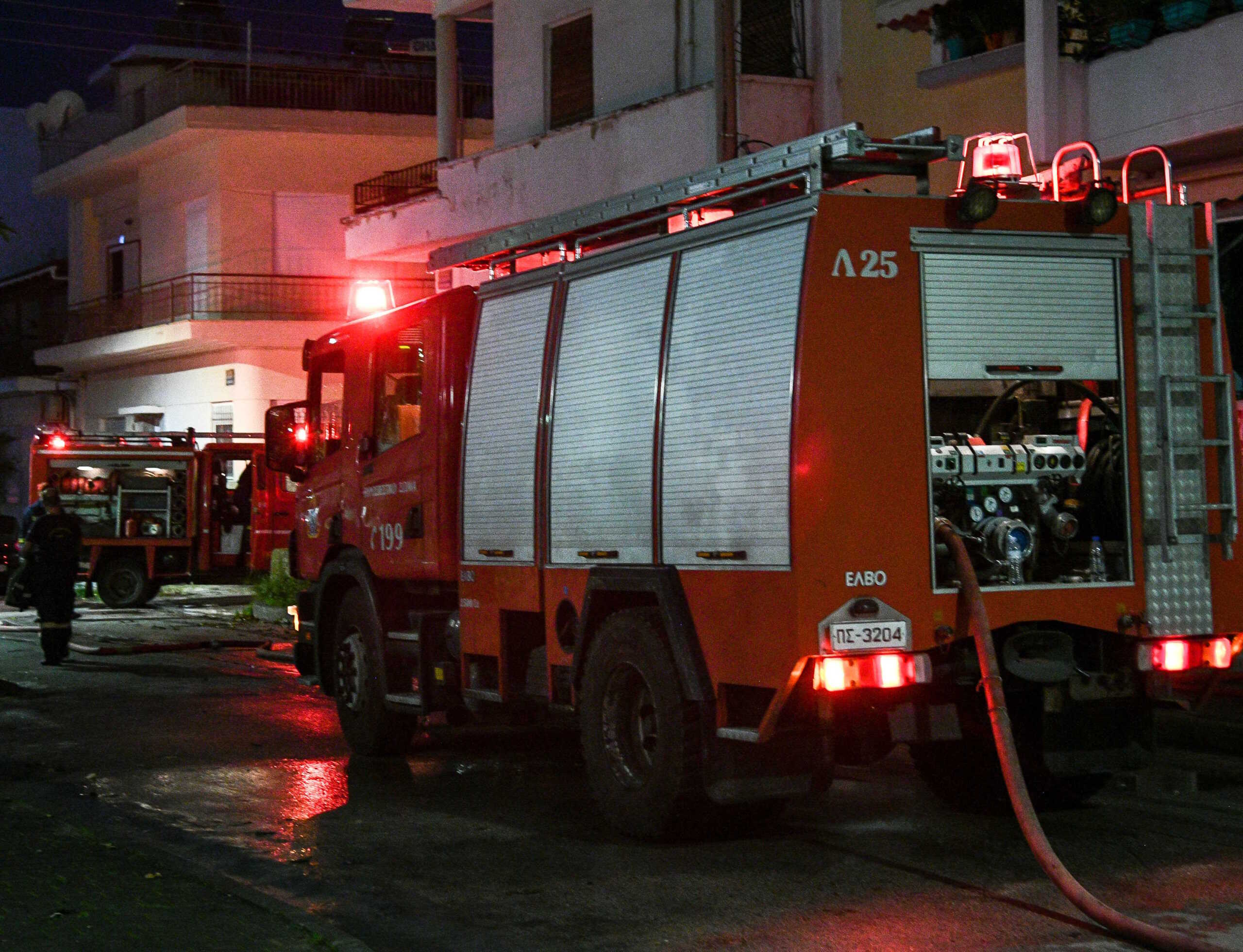 Φωτιά σε υπόγειο πολυκατοικίας στην Αθήνα