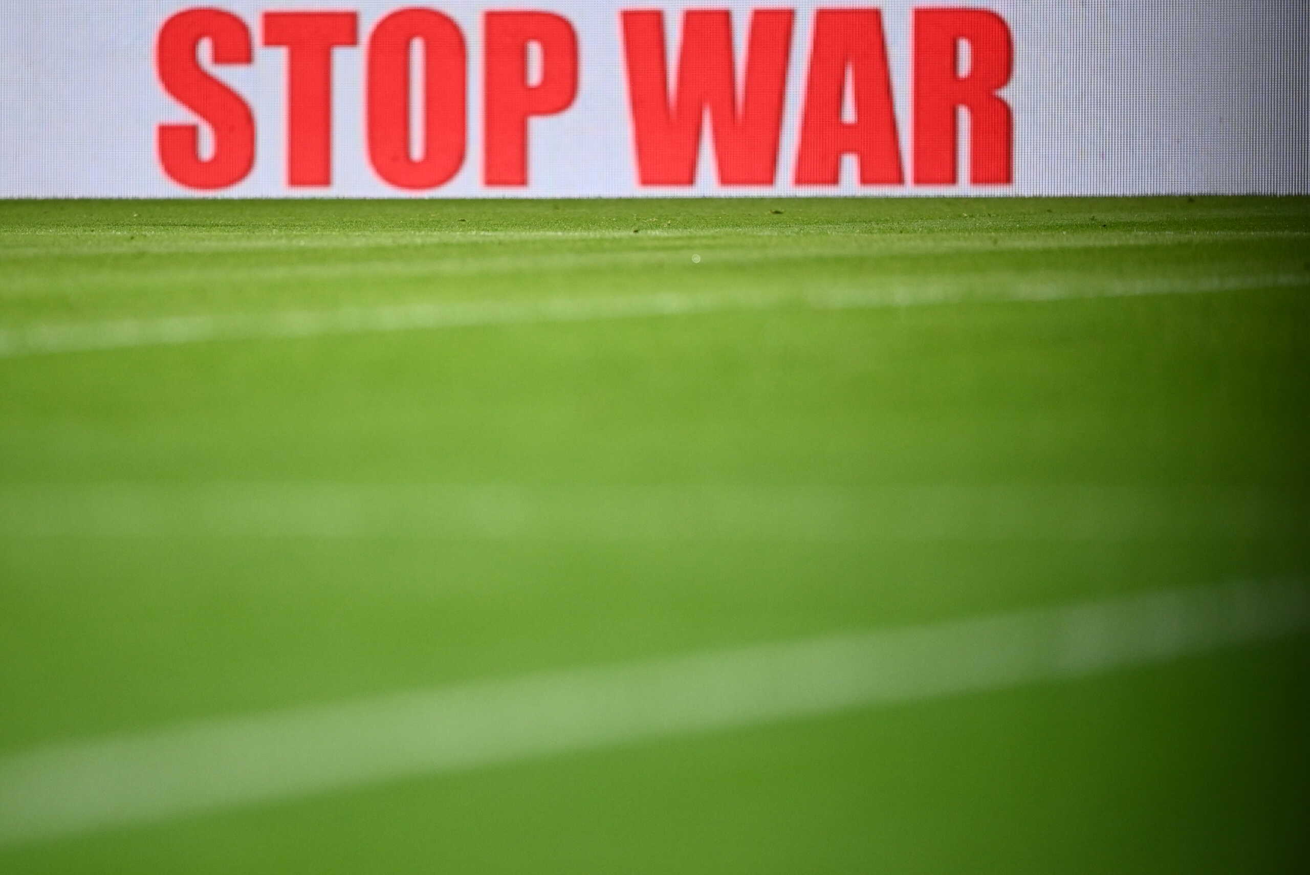 FOOTBALL FOR PEACE STOP WAR IN UKRAINE