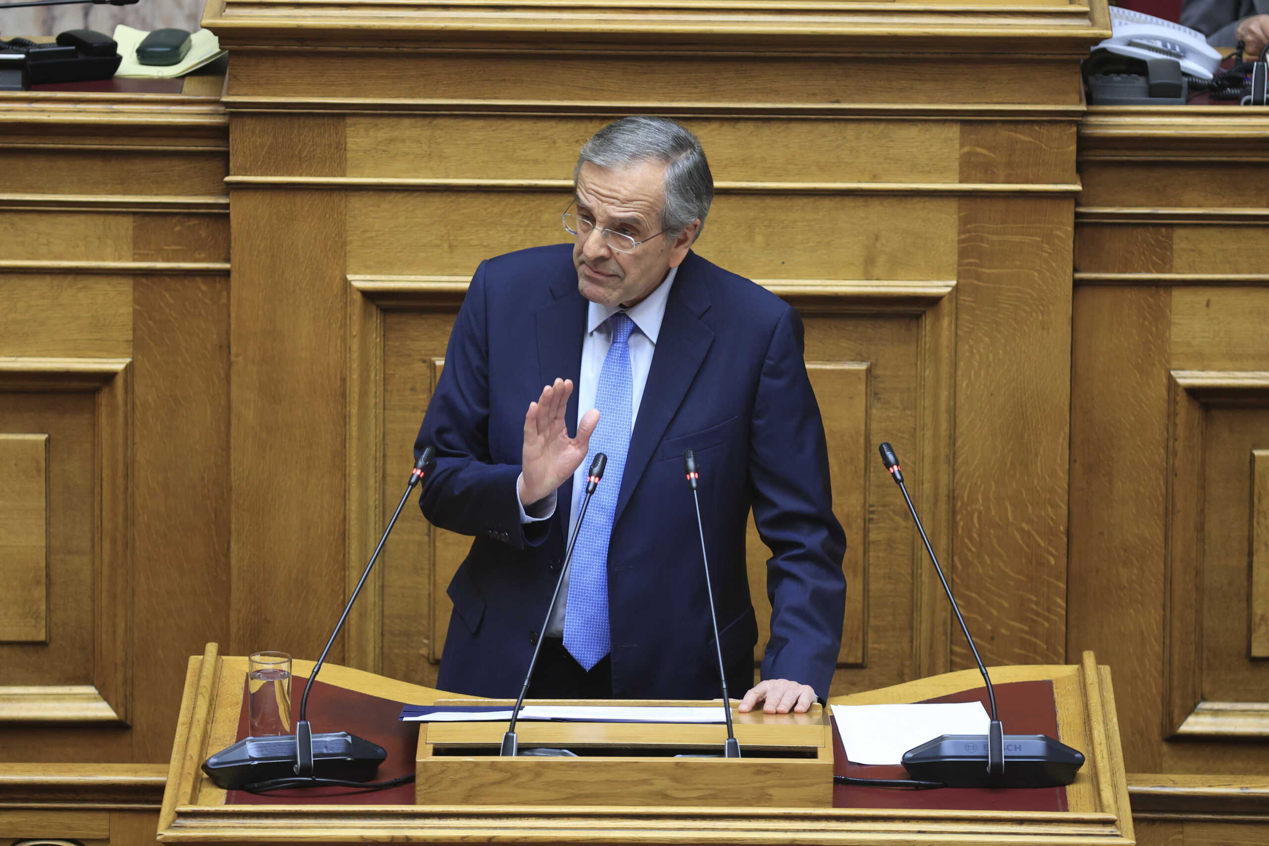 Δεύτερη ημέρα της συζήτησης στην Ολομέλεια της Βουλής, των άρθρων και του συνόλου του σχεδίου νόμου "Ισότητα στον πολιτικό γάμο, τροποποίηση του Αστικού Κώδικα και άλλες διατάξεις", Τετάρτη 14 Φεβρουαρίου 2024. 
(ΓΙΩΡΓΟΣ ΚΟΝΤΑΡΙΝΗΣ