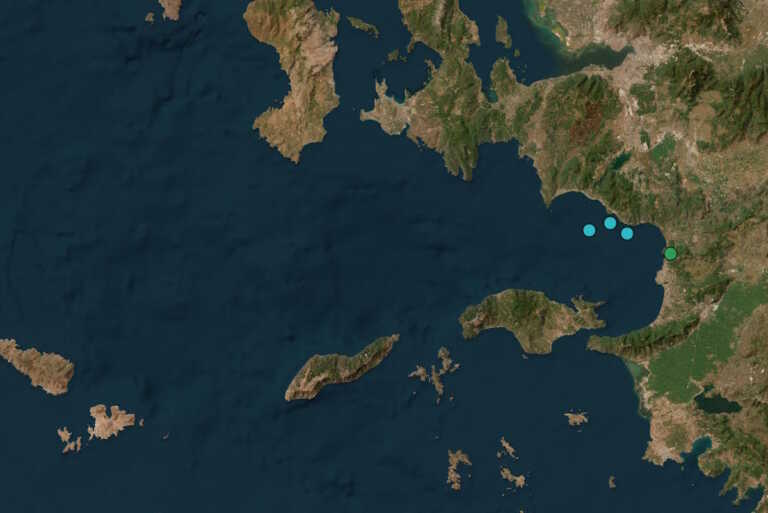 Σεισμός ανοιχτά της Σάμου: 3,5 Ρίχτερ κοντά στα παράλια της Τουρκίας