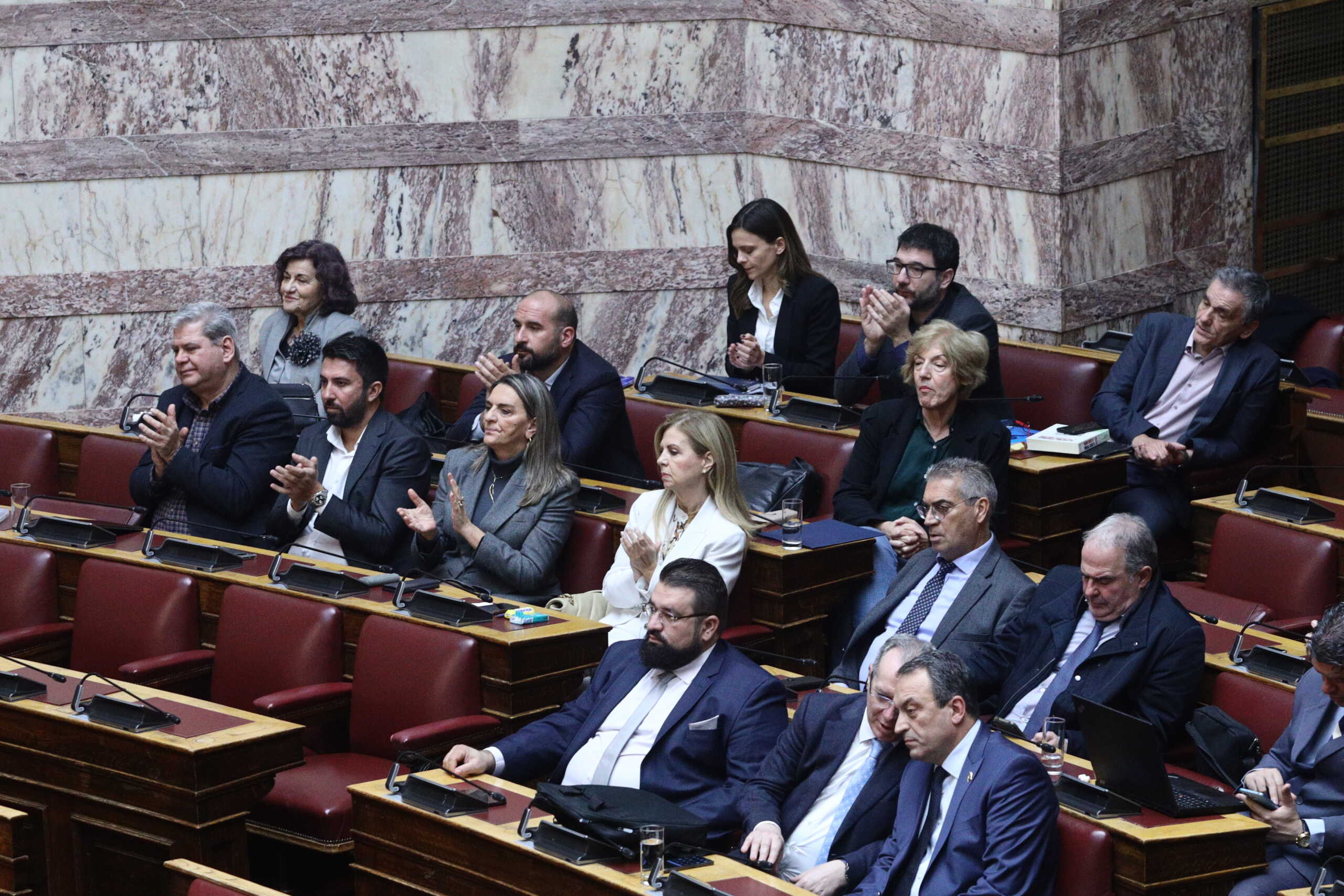 Πέμπτη ημέρα της συζήτησης στην Ολομέλεια της Βουλής του σχεδίου νόμου του Υπουργείου Εθνικής Οικονομίας και Οικονομικών "Κύρωση του Κρατικού Προϋπολογισμού οικονομικού έτους 2024", Κυριακή 17 Δεκεμβρίου 2023 
(ΓΙΑΝΝΗΣ ΠΑΝΑΓΟΠΟΥΛΟΣ