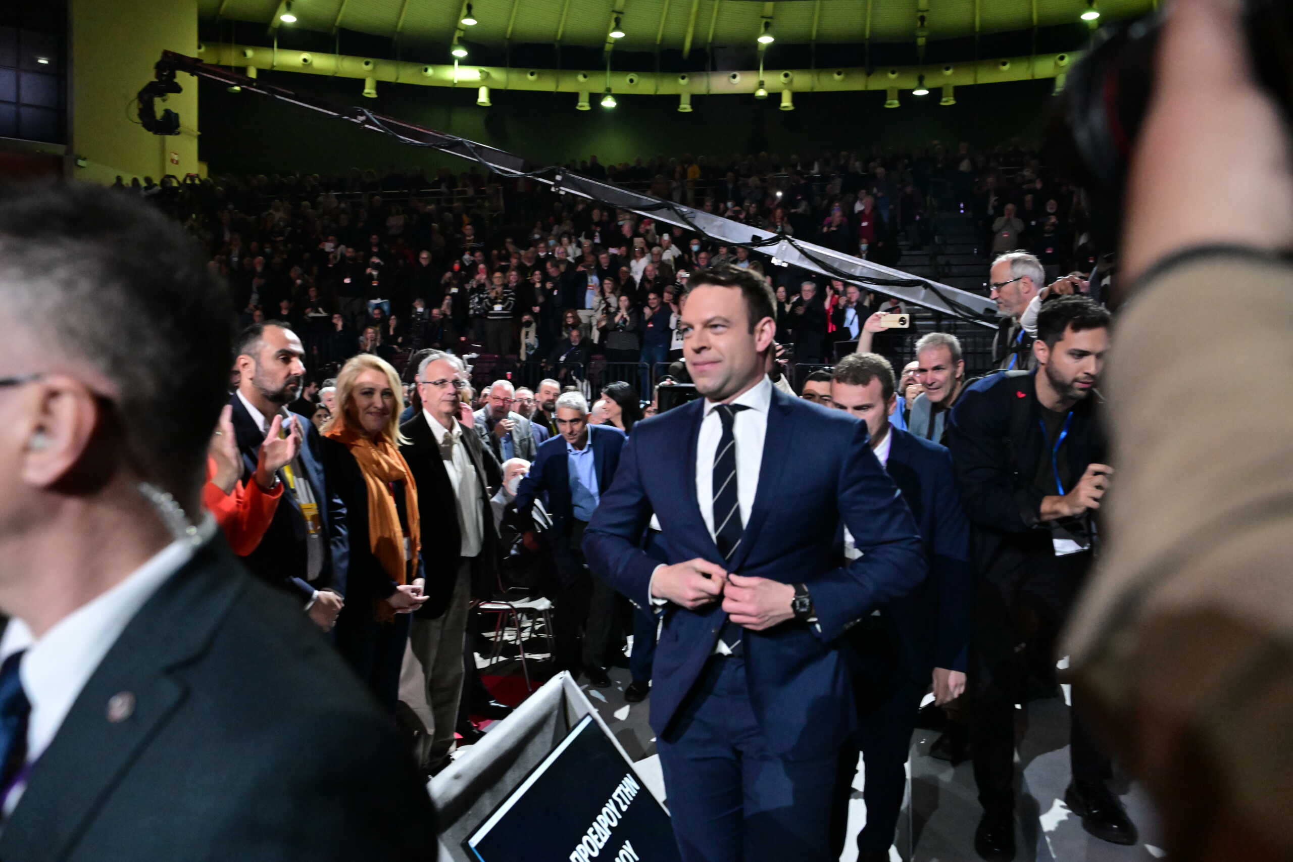 Πρώτη ημέρα εργασιών του 4ου Συνεδρίου του ΣΥΡΙΖΑ - Προοδευτική Συμμαχία, στις εγκαταστάσεις του Σταδίου Tae Kwon Do, στο Παλαιό Φάληρο, Πέμπτη 22 φεβρουαρίου 2024. 
(ΤΑΤΙΑΝΑ ΜΠΟΛΑΡΗ