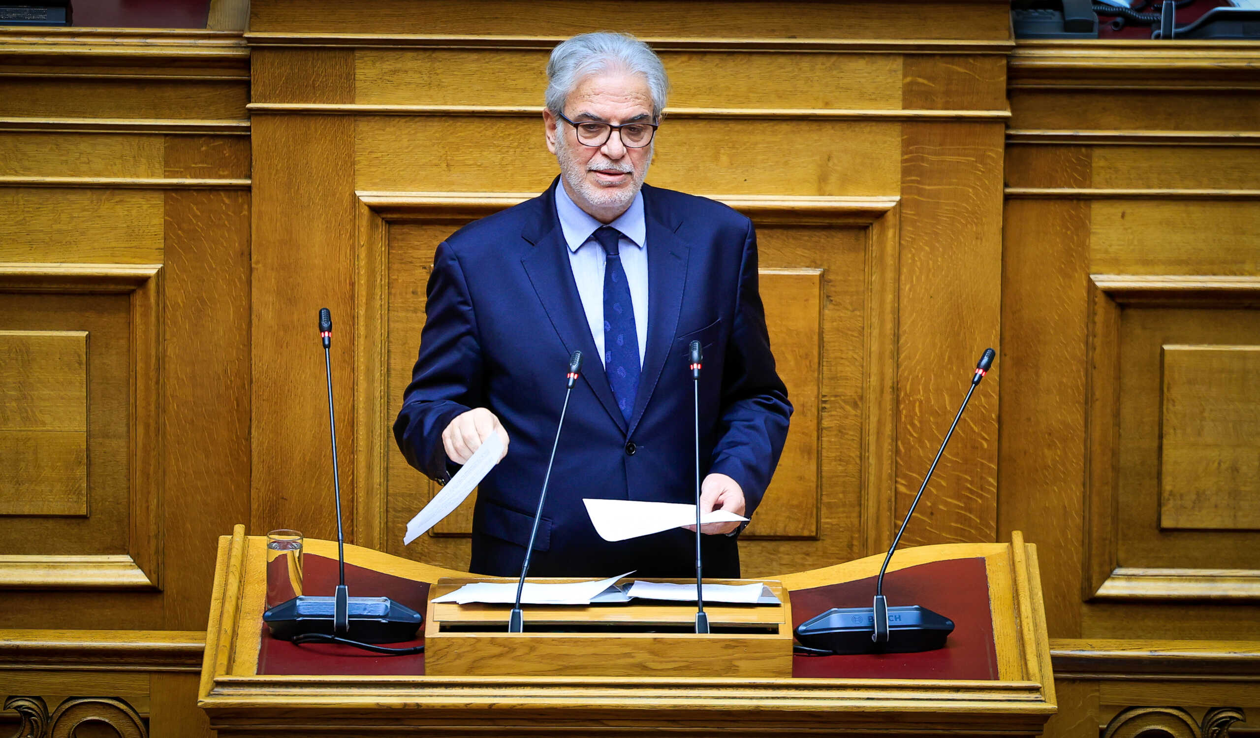 Συζήτηση και ψήφιση επί της αρχής, των άρθρων και του συνόλου του σχεδίου νόμου "Κύρωση των τροποποιήσεων, που υιοθετήθηκαν την 8η Δεκεμβρίου 2021 από τη Συνέλευση του Διεθνούς Ναυτιλιακού Οργανισμού (ΔΝΟ) στη Διεθνή Σύμβαση "Περί Διεθνούς Ναυτιλιακού Οργανισμού", που υπογράφηκε στη Γενεύη την 6η Μαρτίου 1948, όπως αυτή τροποποιήθηκε μεταγενέστερα και ισχύει", Τρίτη 20 Φεβρουαρίου 2024. 
(ΓΙΩΡΓΟΣ ΚΟΝΤΑΡΙΝΗΣ