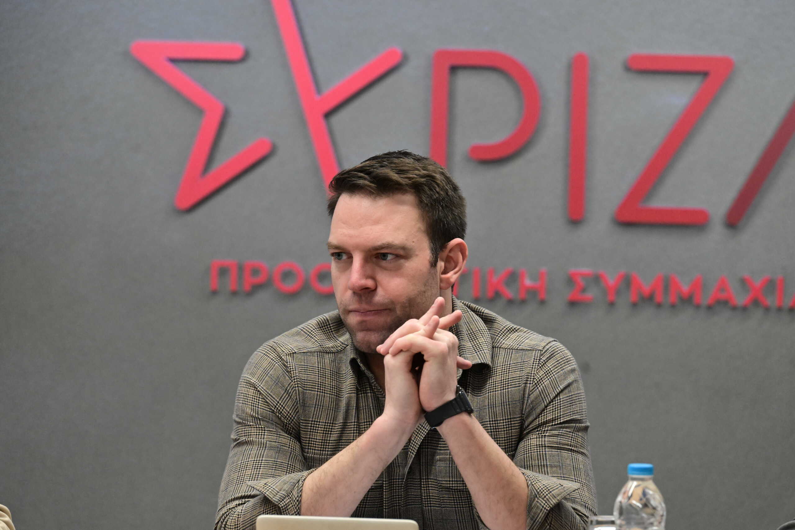 Συνάντηση του προέδρου του ΣΥΡΙΖΑ - Προοδευτική Συμμαχία Στέφανου Κασσελάκη με την Εκτελεστική Επιτροπή της ΑΔΕΔΥ, Τρίτη 27 Φεβρουαρίου 2024. 
(ΤΑΤΙΑΝΑ ΜΠΟΛΑΡΗ