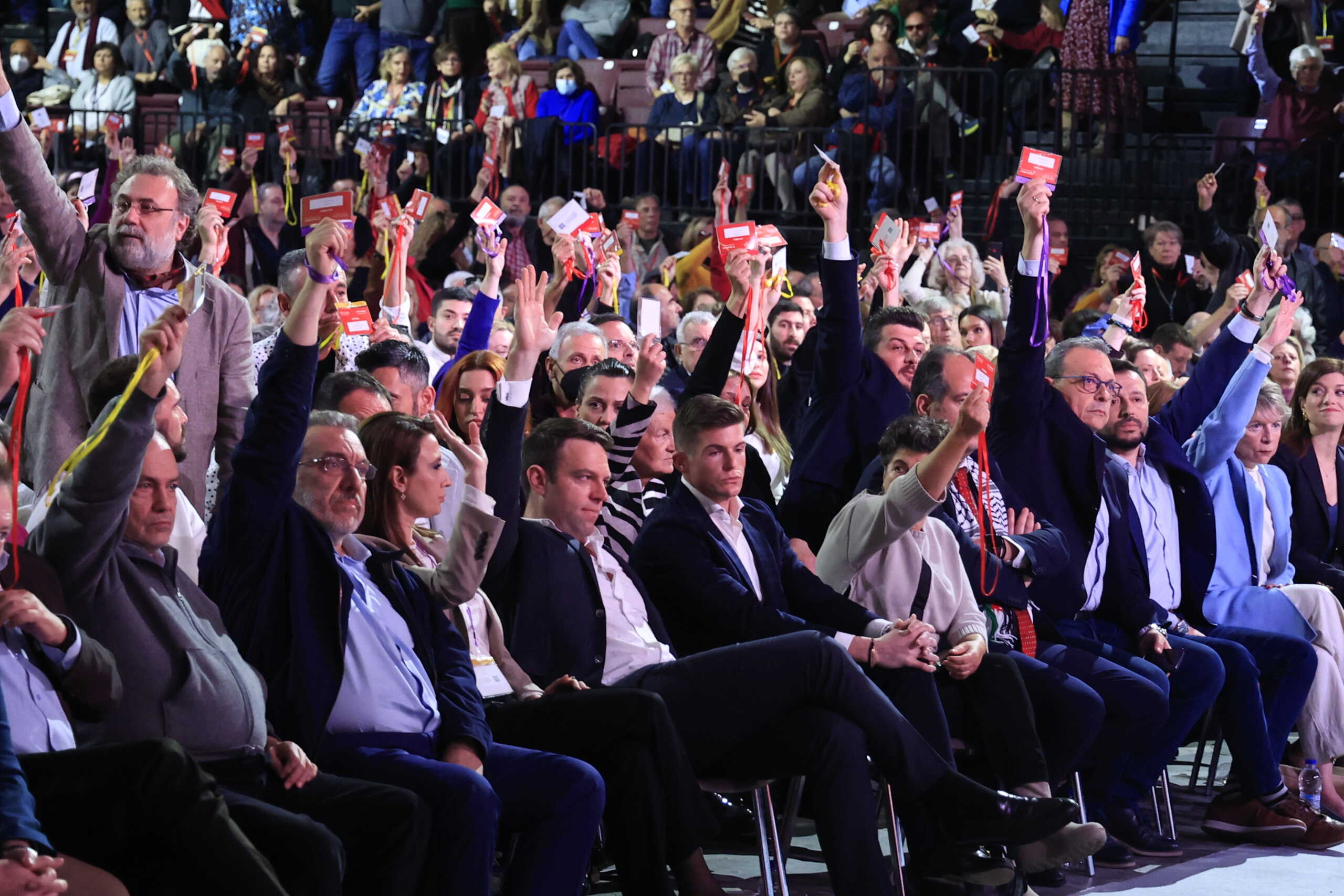 Τέταρτη ημέρα εργασιών του 4ου Συνεδρίου του ΣΥΡΙΖΑ - Προοδευτική Συμμαχία, στις εγκαταστάσεις του Σταδίου Tae Kwon Do, στο Παλαιό Φάληρο,  Κυριακή 25 Φεβρουαρίου 2024.
(ΓΙΩΡΓΟΣ ΚΟΝΤΑΡΙΝΗΣ