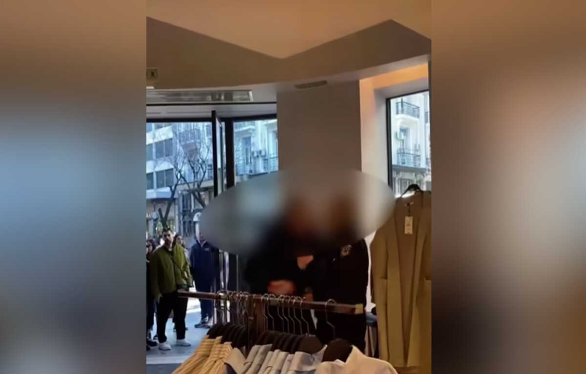 Θεσσαλονίκη: Πιάστηκαν στα χέρια για ένα μπουφάν – Χαμός σε κατάστημα ρούχων