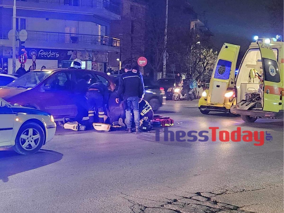 Οδηγός στη Θεσσαλονίκη έχασε τις αισθήσεις του και προκάλεσε τροχαίο