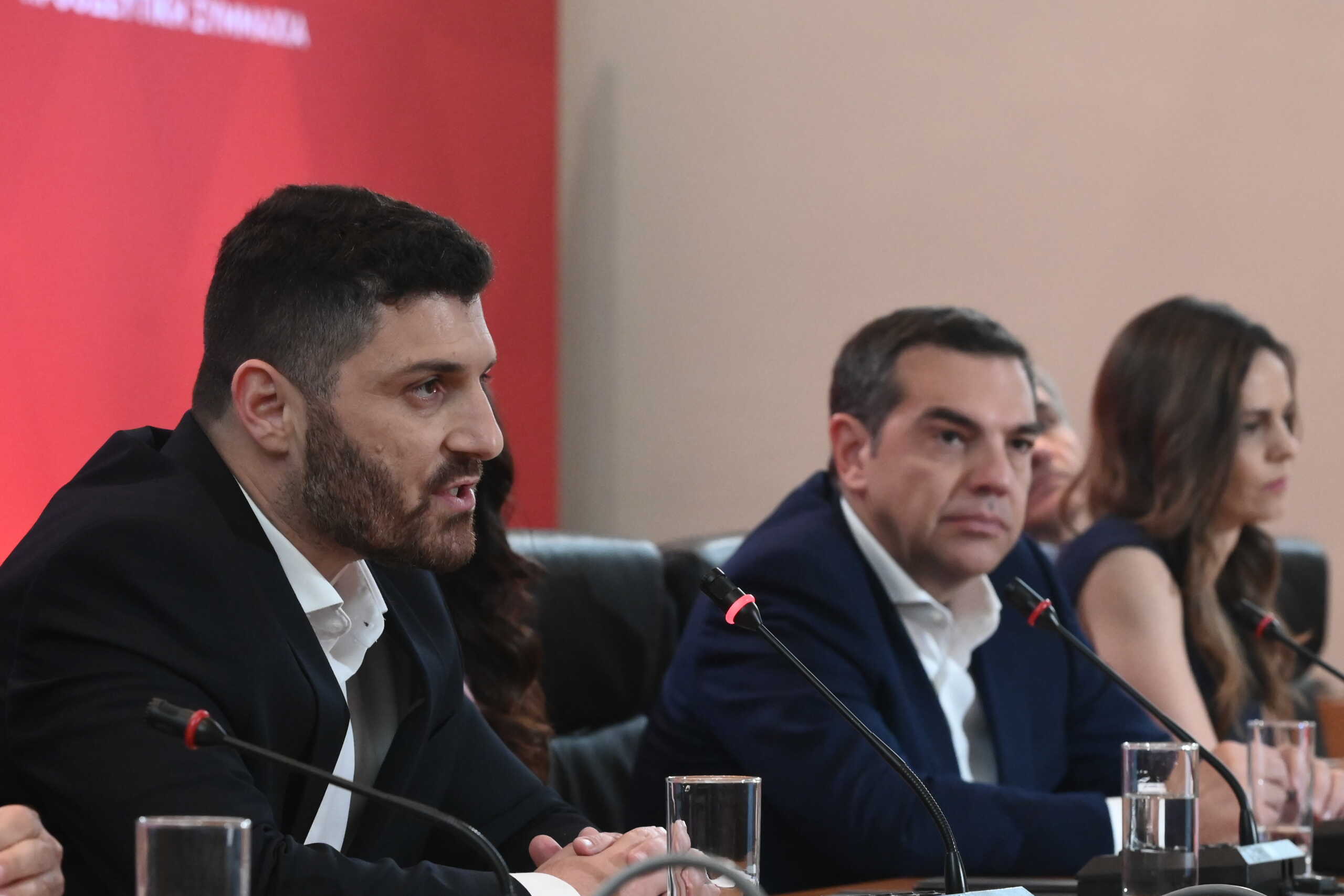 Συνέντευξη Τύπου του προέδρου του ΣΥΡΙΖΑ - Προοδευτική Συμμαχία, Αλέξη Τσίπρα για την παρουσίαση του οικονομικού προγράμματος, στο Ζάππειο Μέγαρο, Παρασκευή 9 Ιουνίου 2023.
(ΤΑΤΙΑΝΑ ΜΠΟΛΑΡΗ