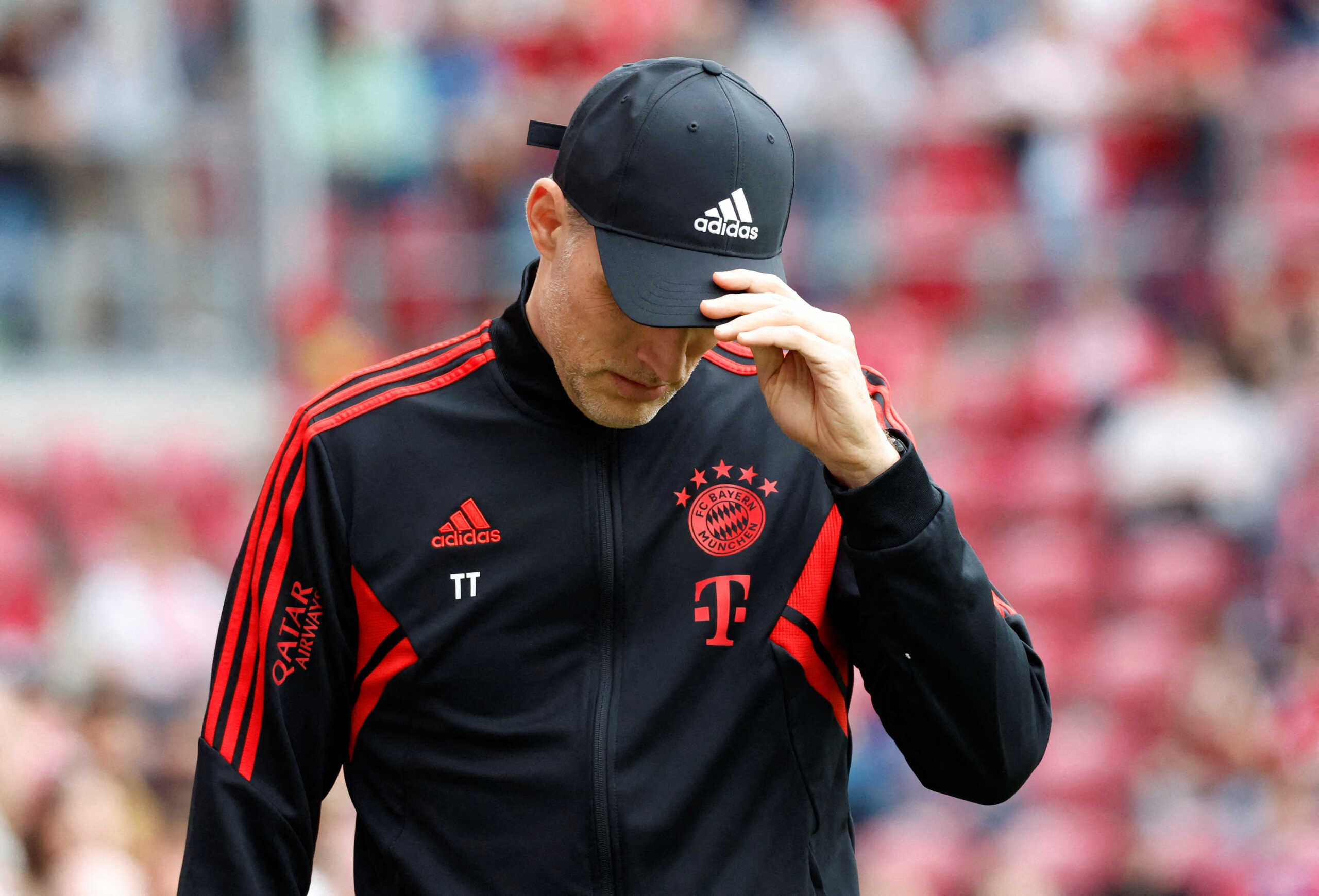 FILE PHOTO: Soccer Football - Bundesliga - 1. FSV Mainz 05 v Bayern Munich - MEWA Arena, Mainz, Germany - April 22, 2023  Bayern Munich coach Thomas Tuchel before the match REUTERS