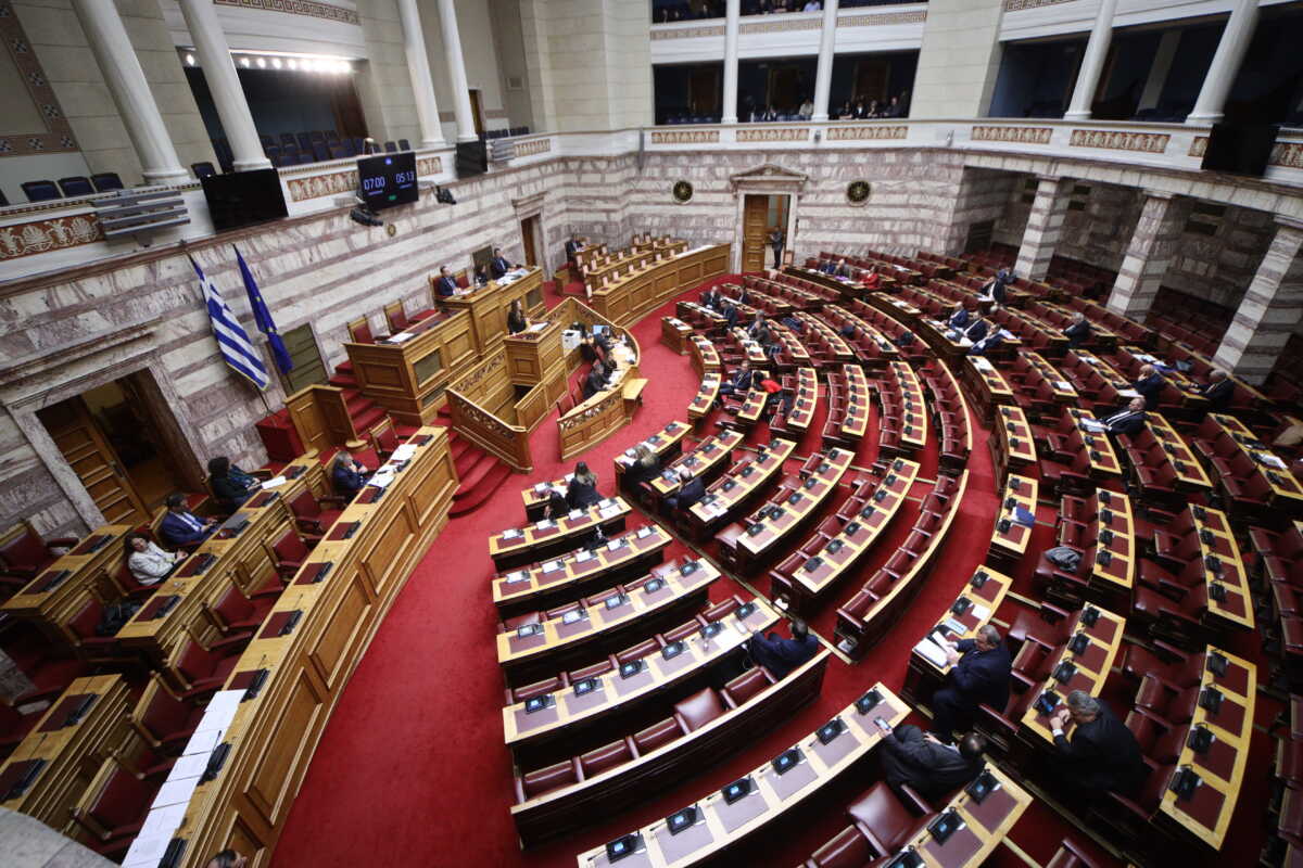 Συζήτηση στην Ολομέλεια της Βουλής, των άρθρων και του συνόλου του σχεδίου νόμου "Ισότητα στον πολιτικό γάμο, τροποποίηση του Αστικού Κώδικα και άλλες διατάξεις", Τετάρτη 14 Φεβρουαρίου 2024.
(ΓΙΑΝΝΗΣ ΠΑΝΑΓΟΠΟΥΛΟΣ