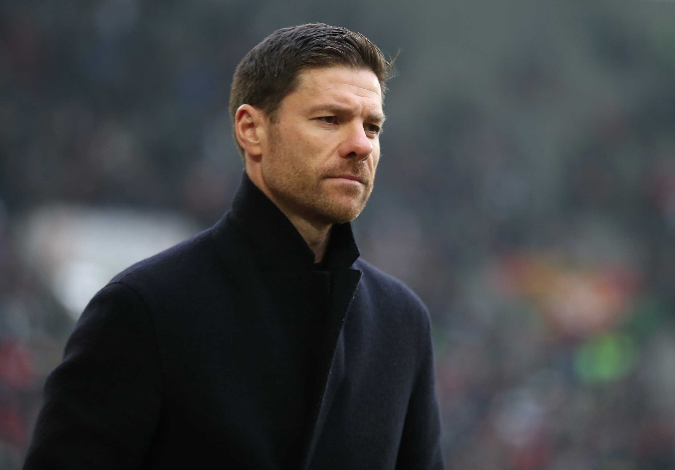 Soccer Football - Bundesliga - FC Augsburg v Bayer Leverkusen - WWK Arena, Augsburg, Germany - January 13, 2024 Bayer Leverkusen coach Xabi Alonso before the match REUTERS