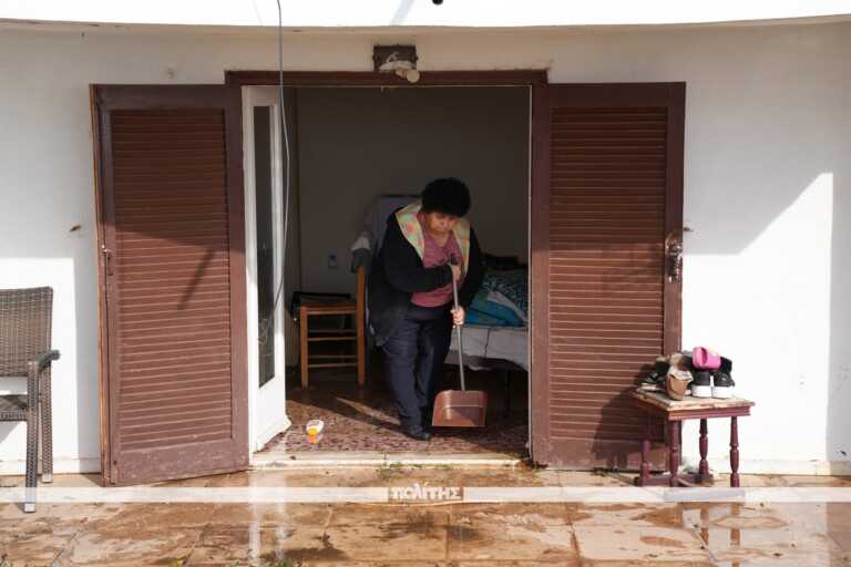 Φωτογραφίες και βίντεο από τις πλημμύρες και τις καταστροφές που έφερε η κακοκαιρία στη Χίο