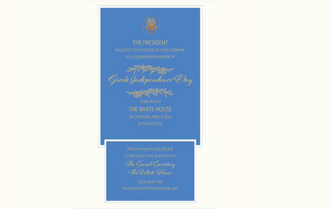 Ευάγγελος Μητσοτάκης: Ο σεφ του Ομπάμα θα μαγειρέψει για την 25η Μαρτίου στο Λευκό Οίκο