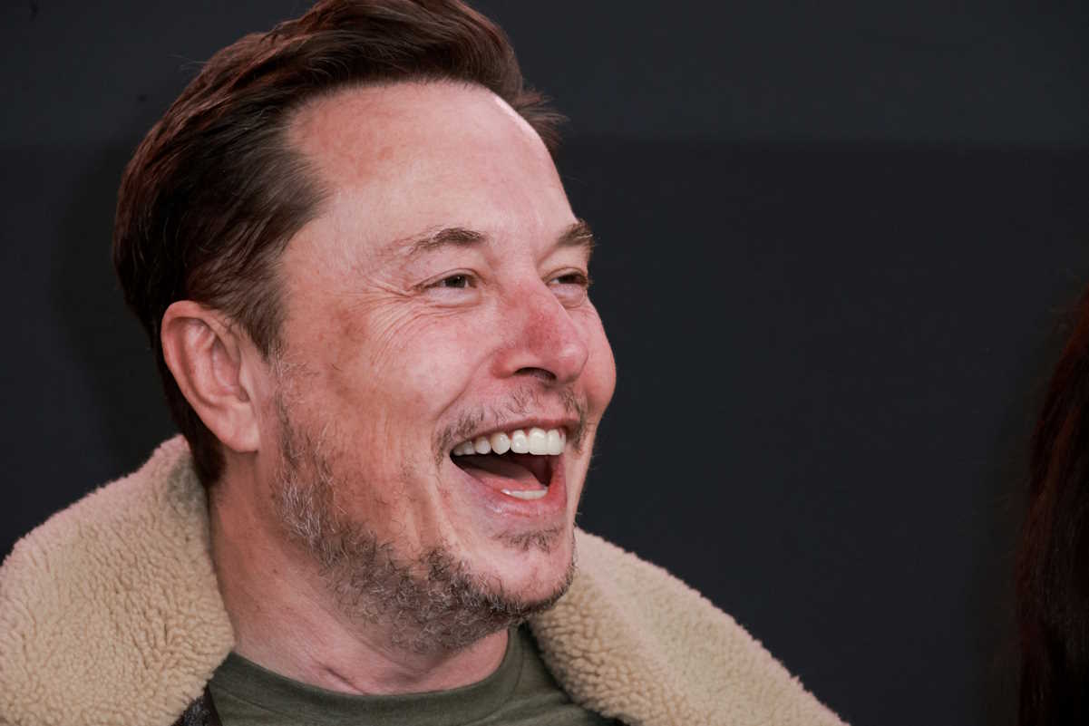 FILE PHOTO: Elon Musk attends the premiere of ''Lola'' held at the Regency Bruin Theatre in Los Angeles, California, U.S.,  February 3, 2024. REUTERS