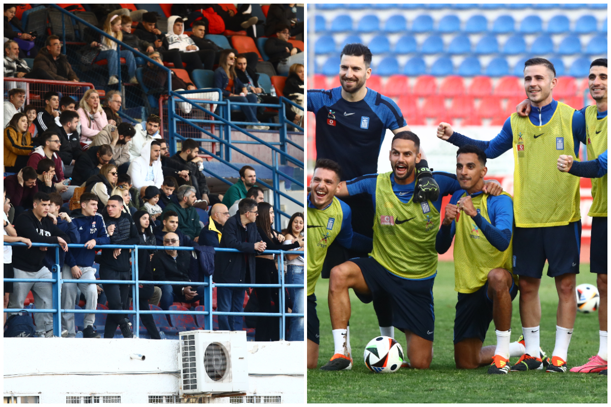 Εθνική ποδοσφαίρου: Προετοιμασία με κόσμο αλλά χωρίς Γιακουμάκη – «Έφυγαν» 18.000 εισιτήρια για το ματς με Καζακστάν