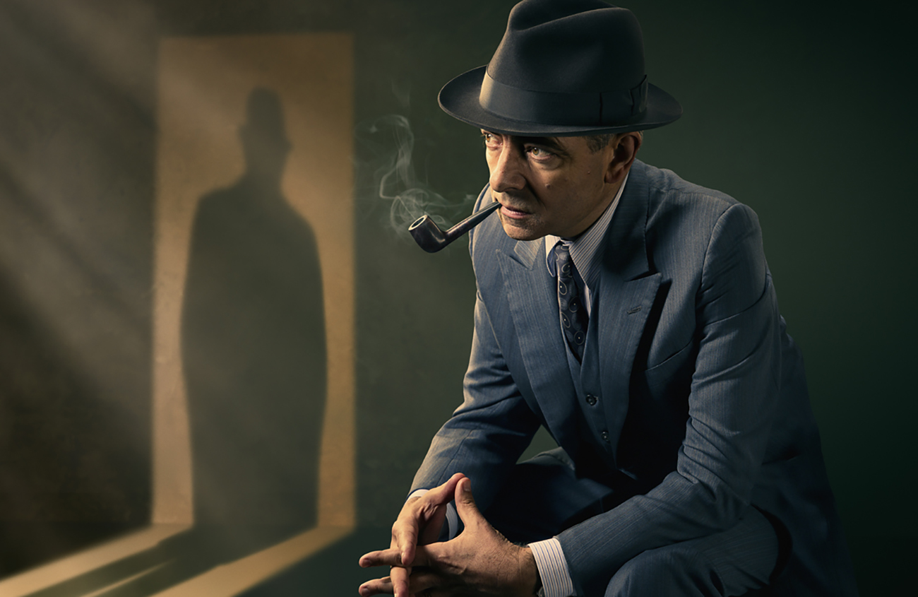 Picture shows: Maigret (ROWAN ATKINSON)