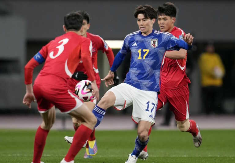 Η Ιαπωνία πήρε στα «χαρτιά» το ματς με τη Βόρεια Κορέα για τα προκριματικά του Παγκοσμίου Κυπέλλου