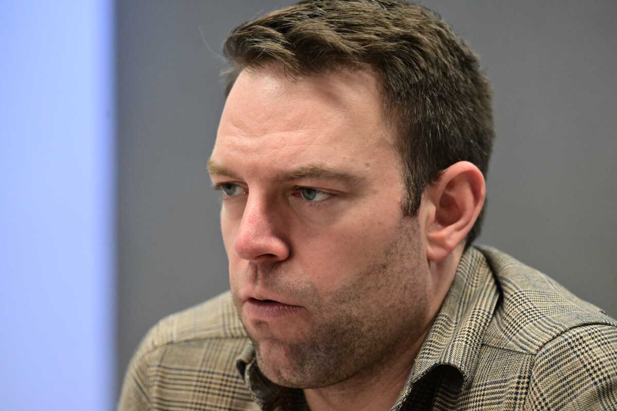 Συνάντηση του προέδρου του ΣΥΡΙΖΑ - Προοδευτική Συμμαχία Στέφανου Κασσελάκη με την Εκτελεστική Επιτροπή της ΑΔΕΔΥ, Τρίτη 27 Φεβρουαρίου 2024. 
(ΤΑΤΙΑΝΑ ΜΠΟΛΑΡΗ