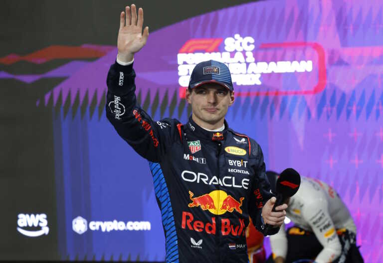 Formula 1: Μαξ Φερστάπεν και Red Bull δεν βρήκαν αντίπαλο ούτε στο Grand Prix στη Τζέντα
