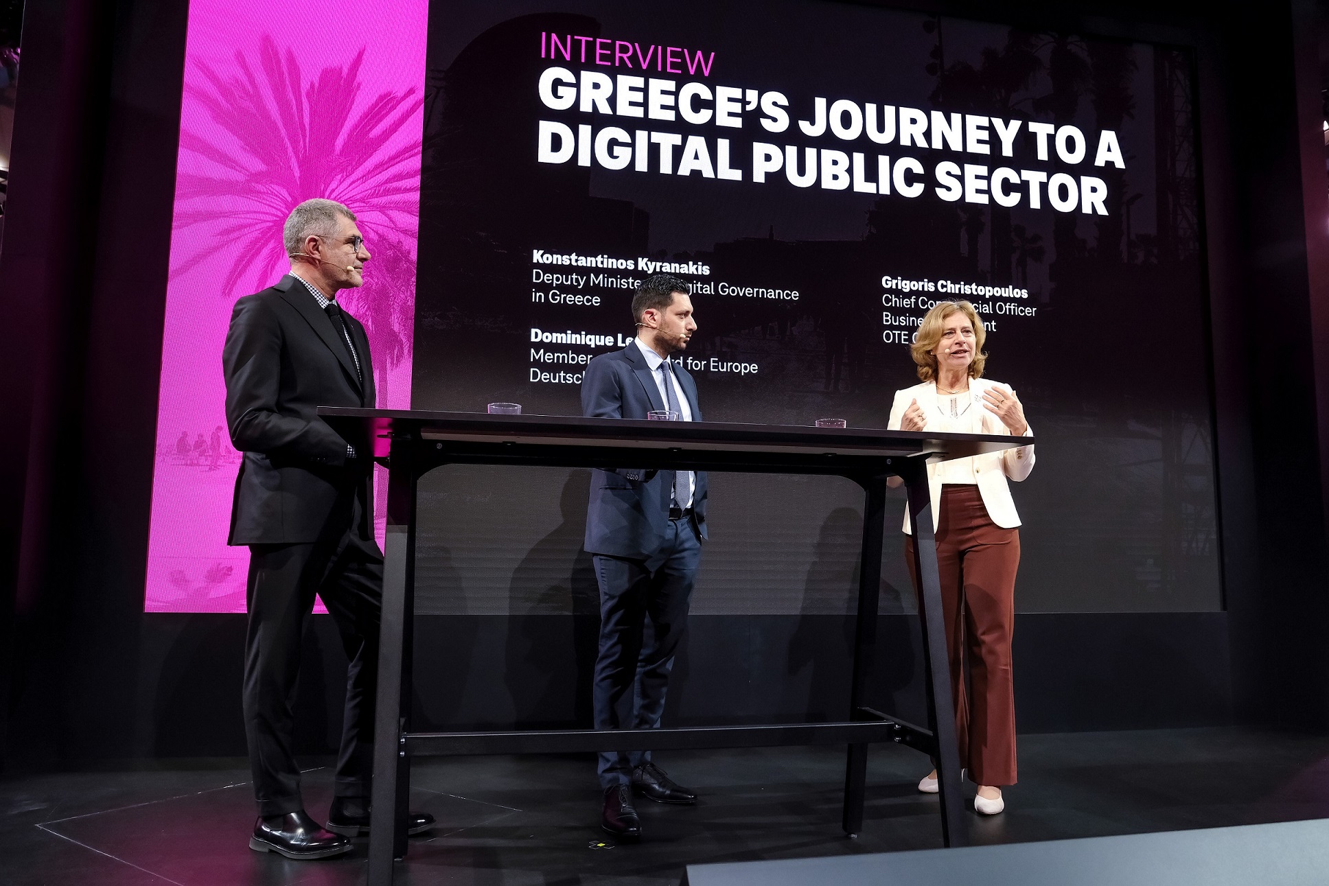 MWC 2024: O ψηφιακός μετασχηματισμός του ελληνικού δημόσιου τομέα παρουσιάστηκε σε όλο τον κόσμο από την Telekom