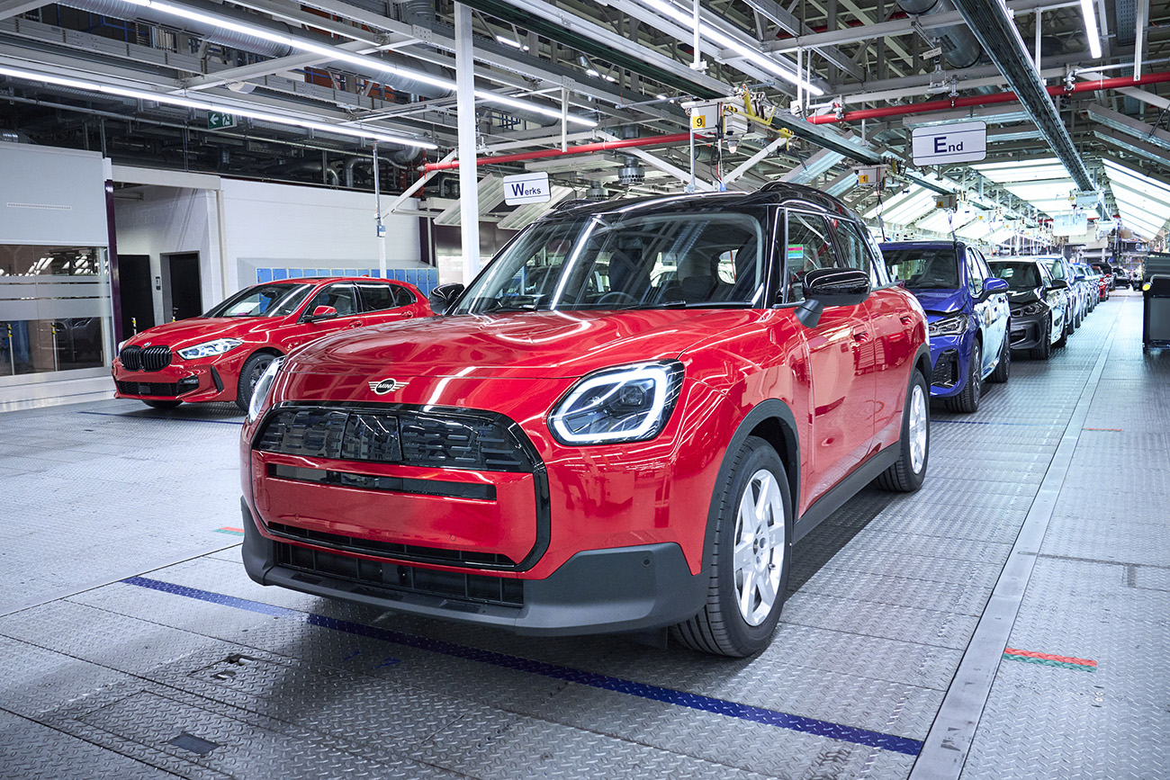 Ξεκινά η παραγωγή του Αμιγώς Ηλεκτρικού MINI Countryman