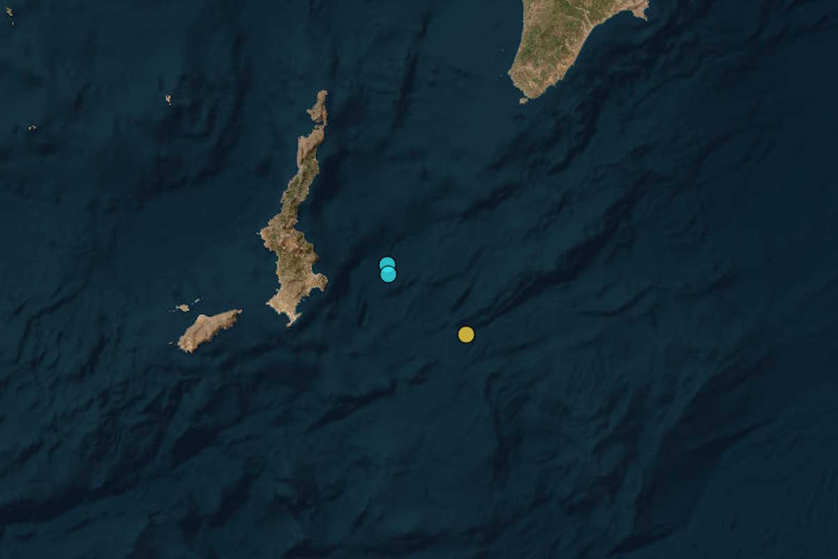 Σεισμός 3,8 Ρίχτερ στην Κάρπαθο – Μικρό το εστιακό βάθος 5,9 χιλιόμετρα