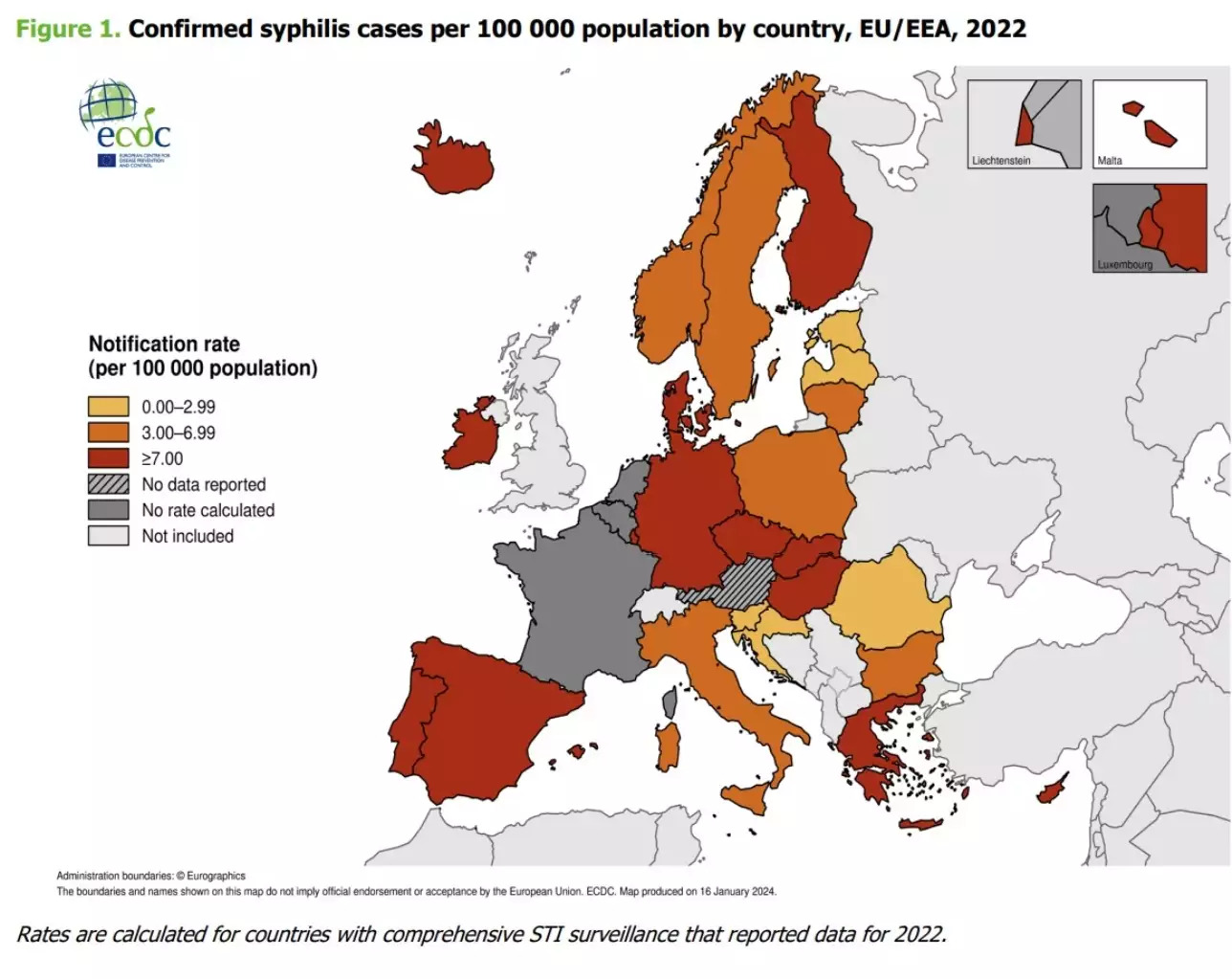 σύφιλη,αύξηση,κρούσματα,ευρώπη,ελλάδα