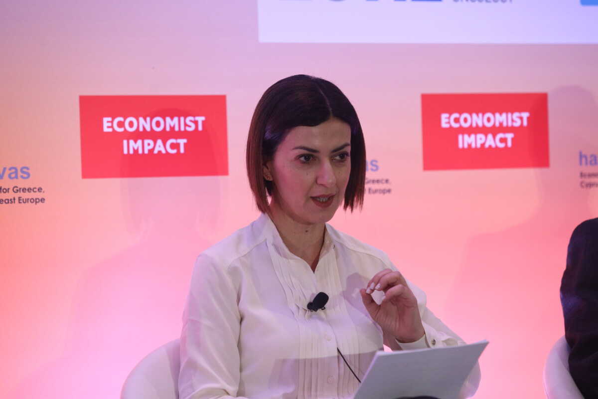 Τέταρτο Ετήσιο Συνέδριο του Economist "Η αποφασιστικότητα της Ελλάδας στην καταπολέμηση του καρκίνου", Τρίτη 12 Μαρτίου 2024. 
(ΓΙΑΝΝΗΣ ΠΑΝΑΓΟΠΟΥΛΟΣ