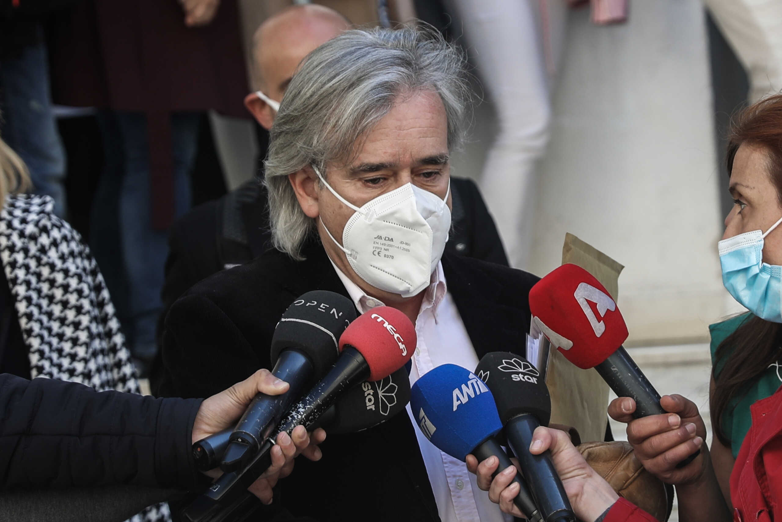 Κατάθεση στην 18η τακτική ανακρίτρια που ερευνά τον θάνατο της 9χρονης Τζωρτζίνας, του επικεφαλής της Μονάδας Εντατικής Παίδων στο νοσοκομείο του Ρίο, Ανδρέα Ηλιάδη, Παρασκευή 8 Απριλίου 2022. 
(ΣΩΤΗΡΗΣ ΔΗΜΗΤΡΟΠΟΥΛΟΣ