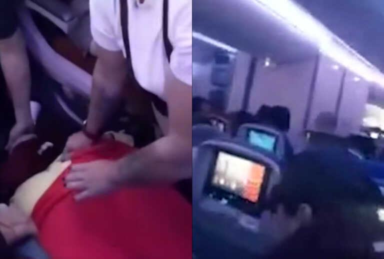 Βίντεο μέσα από την πτήση του Boeing της LATAM όπου τραυματίστηκαν 50 άτομα – Απόλυτο χάος και πανικός