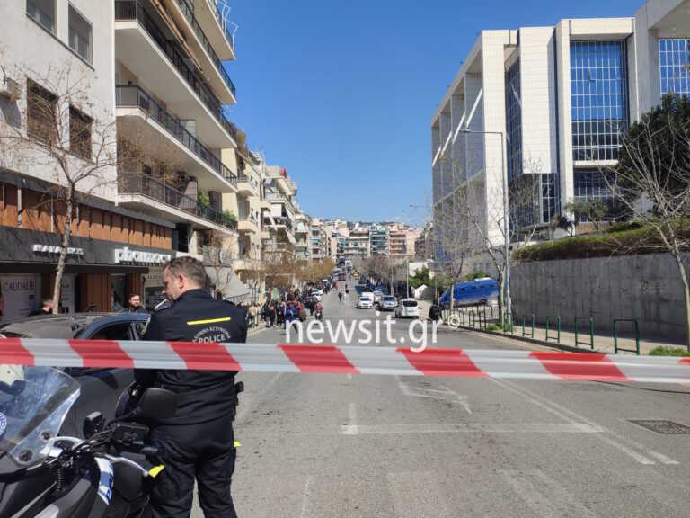 Προειδοποιητικό τηλεφώνημα για βόμβα στο Εφετείο Αθηνών - Αποκλείστηκε η περιοχή, εκκενώθηκε το κτίριο