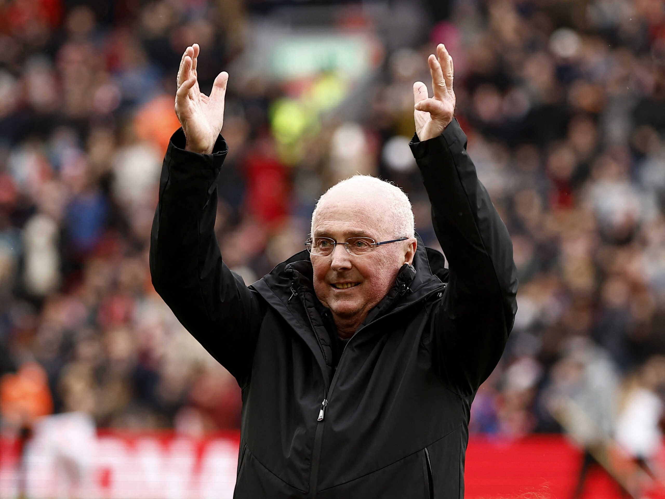 Soccer Football - Friendly Match - Liverpool Legends v Ajax Legends - Anfield, Liverpool, Britain - March 23, 2024 Liverpool Legends manager Sven-Goran Eriksson before the match Action Images via Reuters
