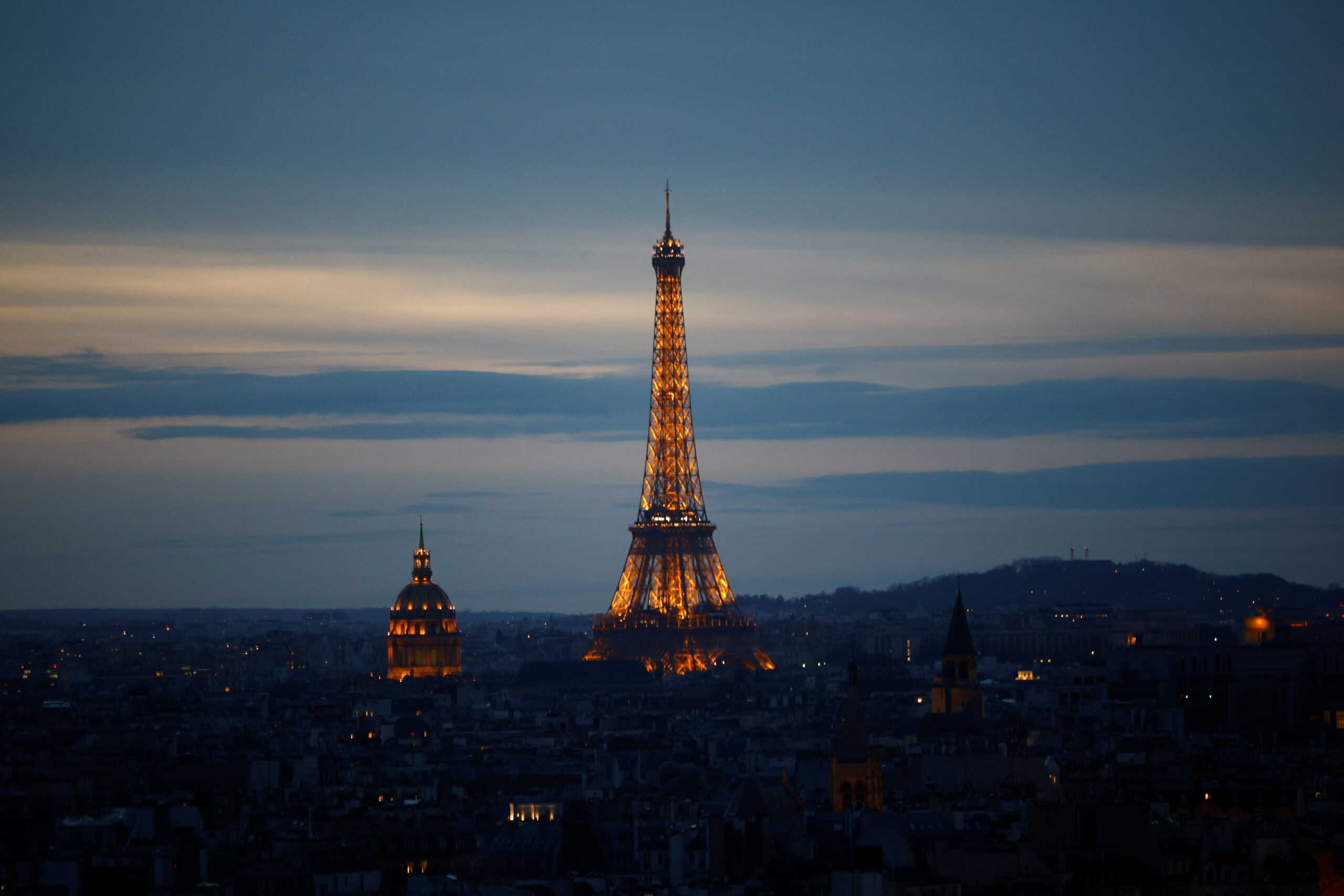 View of the Eiffel Tower in Paris, France, February 17, 2024. REUTERS