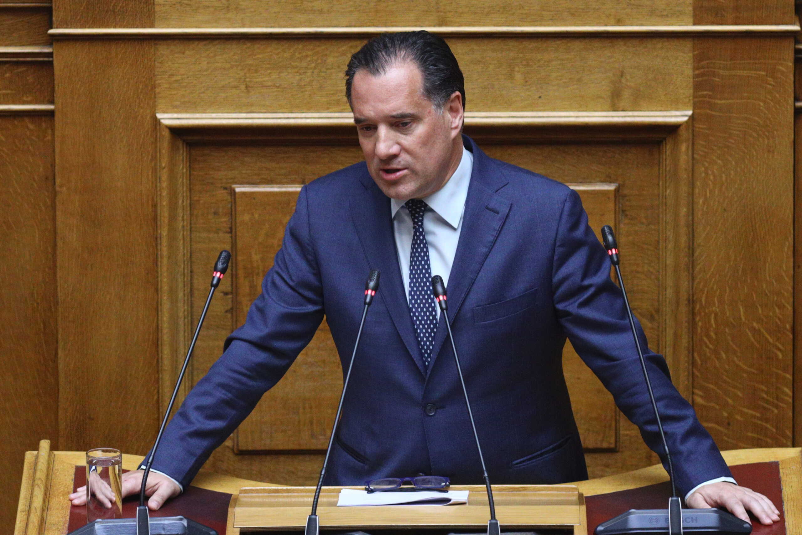 Δεύτερη ημέρα της συζήτησης στην Ολομέλεια της Βουλής, των άρθρων και του συνόλου του σχεδίου νόμου "Ενίσχυση του Δημόσιου Πανεπιστημίου - Πλαίσιο λειτουργίας μη κερδοσκοπικών παραρτημάτων ξένων πανεπιστημίων", Πέμπτη 7 Μαρτίου 2024. 
(ΓΙΑΝΝΗΣ ΠΑΝΑΓΟΠΟΥΛΟΣ