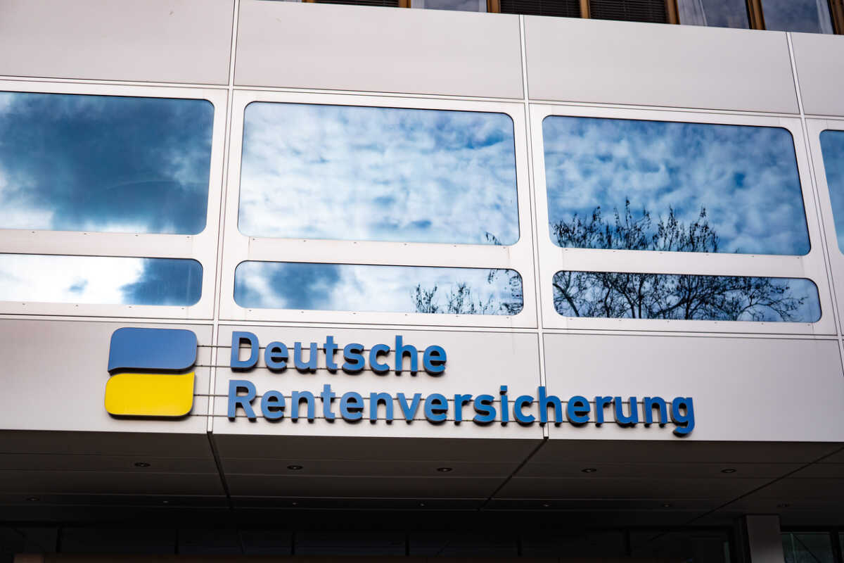 Deutsche Rentenversicherung building, the German state pension funds.