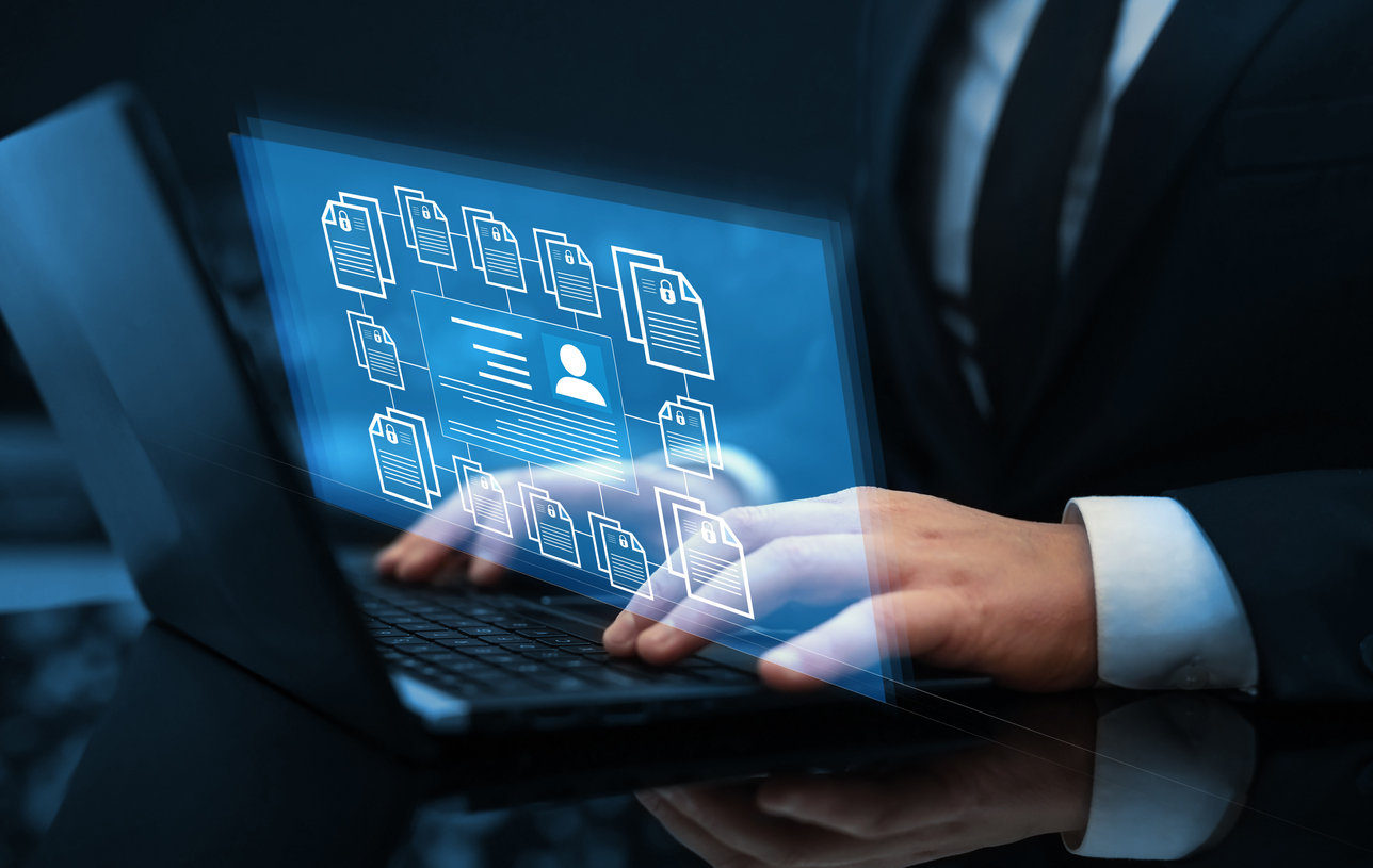 Employee confidentiality. Software for security, searching and managing corporate files and employee information.Corporate data management system and document management system with employee privacy