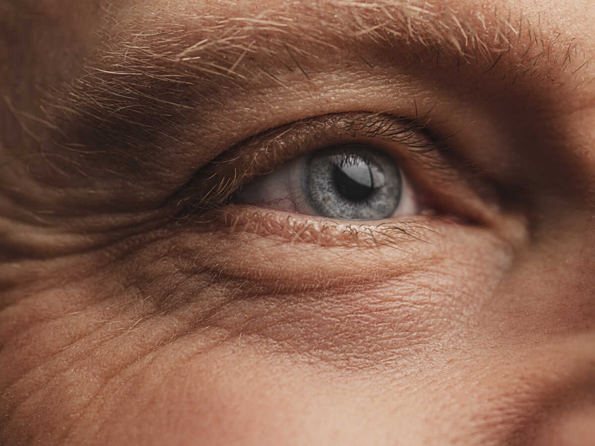 Eye Macro skin and face detail
Photo taken in studio of mature adult man in his mid 40s