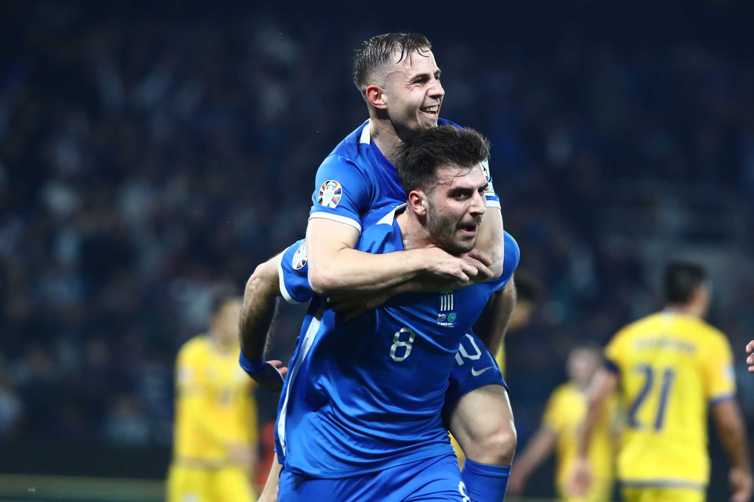 Ελλάδα – Καζακστάν 5-0: Επιβλητική νίκη και πρόκριση στον «τελικό» με τη Γεωργία για μία θέση στο Euro 2024