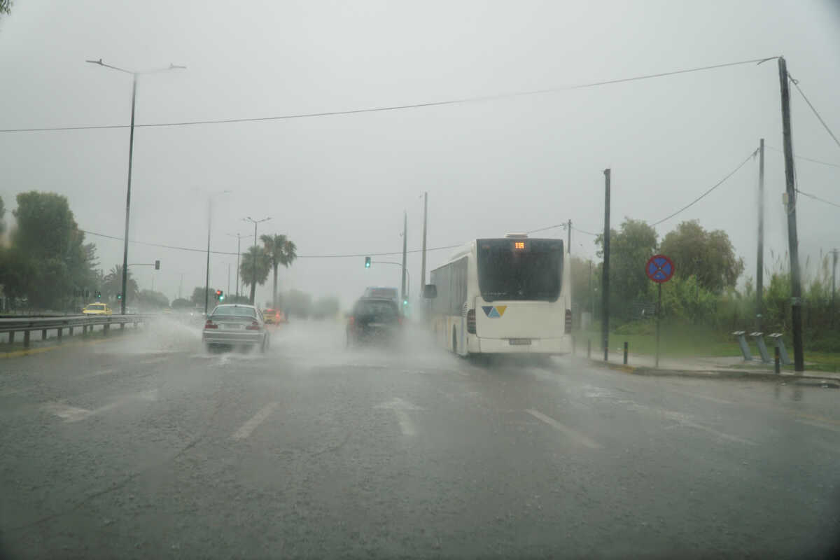 Καταιγίδα στην Αττική, Κυριακή 18 Ιουνίου 2023.
(ΓΙΩΡΓΟΣ ΚΟΝΤΑΡΙΝΗΣ