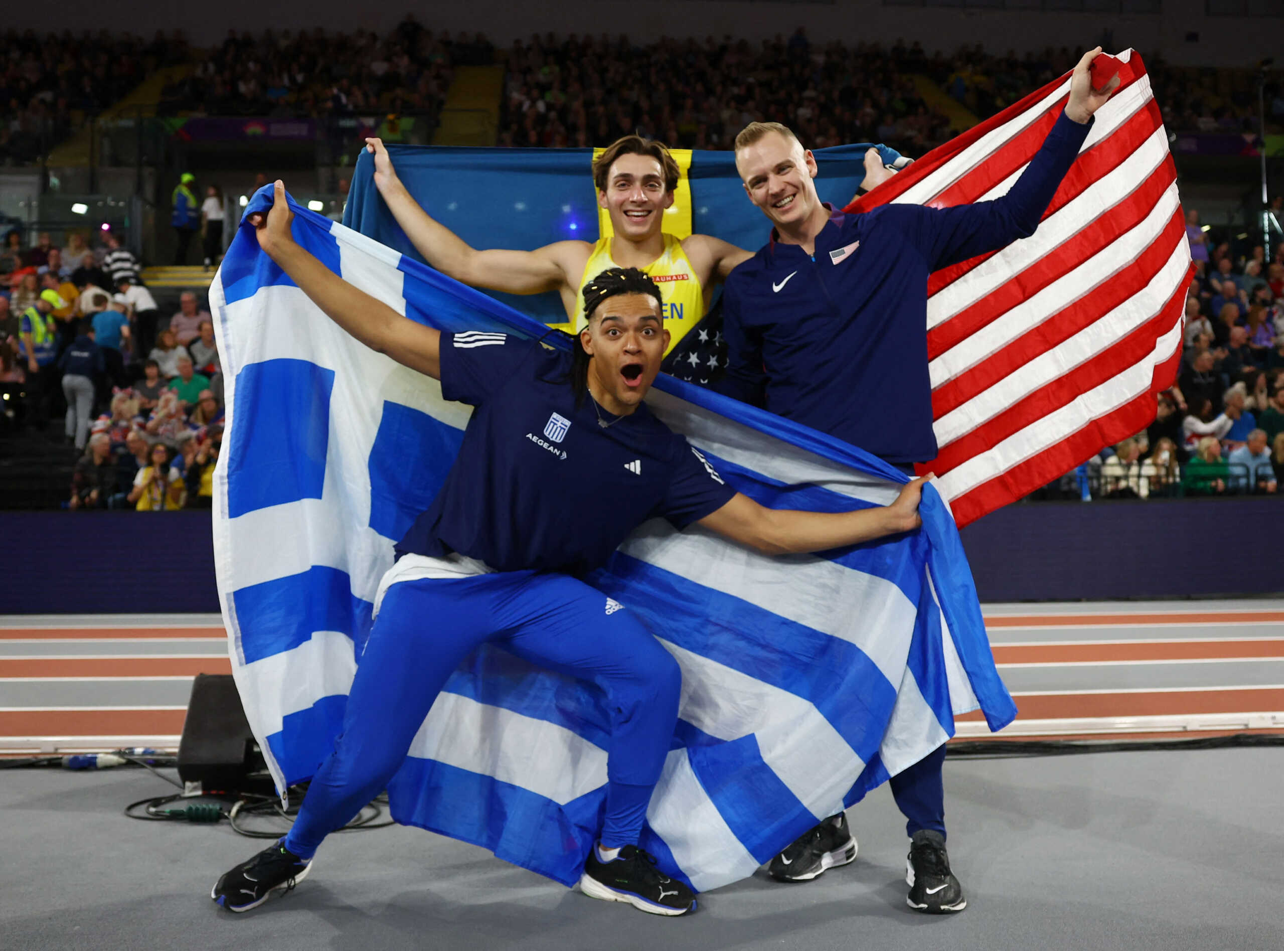 Ο Εμμανουήλ Καραλής κατέκτησε το χάλκινο μετάλλιο στο επί κοντώ του παγκοσμίου πρωταθλήματος κλειστού στίβου της Γλασκώβης