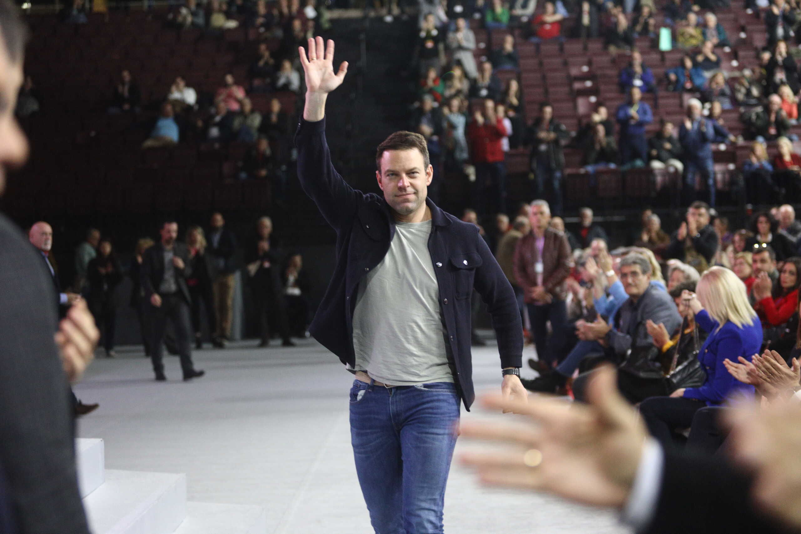 Τρίτη ημέρα εργασιών του 4ου Συνεδρίου του ΣΥΡΙΖΑ - Προοδευτική Συμμαχία, στις εγκαταστάσεις του Σταδίου Tae Kwon Do, στο Παλαιό Φάληρο. Σάββατο 24 Φεβρουαρίου 2024   (ΓΙΑΝΝΗΣ ΠΑΝΑΓΟΠΟΥΛΟΣ