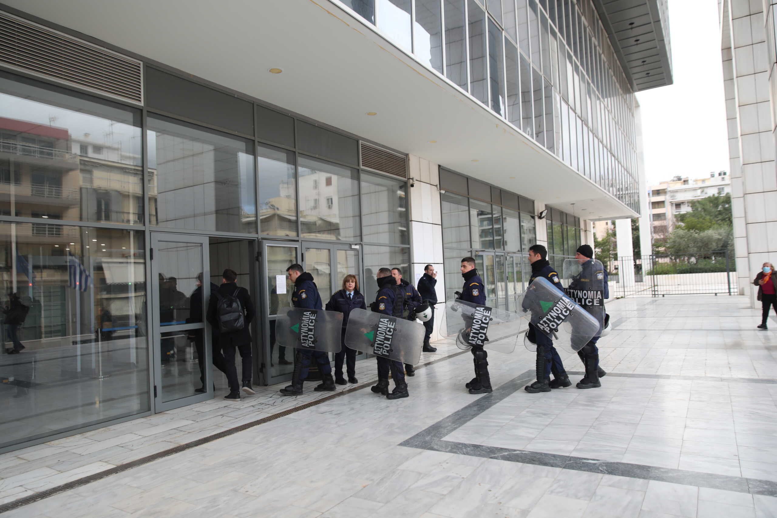 Δίκη για την υπόθεση της μαστροπείας και βιασμού της 12χρονης από τον Κολωνό, Τετάρτη 10 Ιανουαρίου 2024. 
(ΓΙΑΝΝΗΣ ΠΑΝΑΓΟΠΟΥΛΟΣ