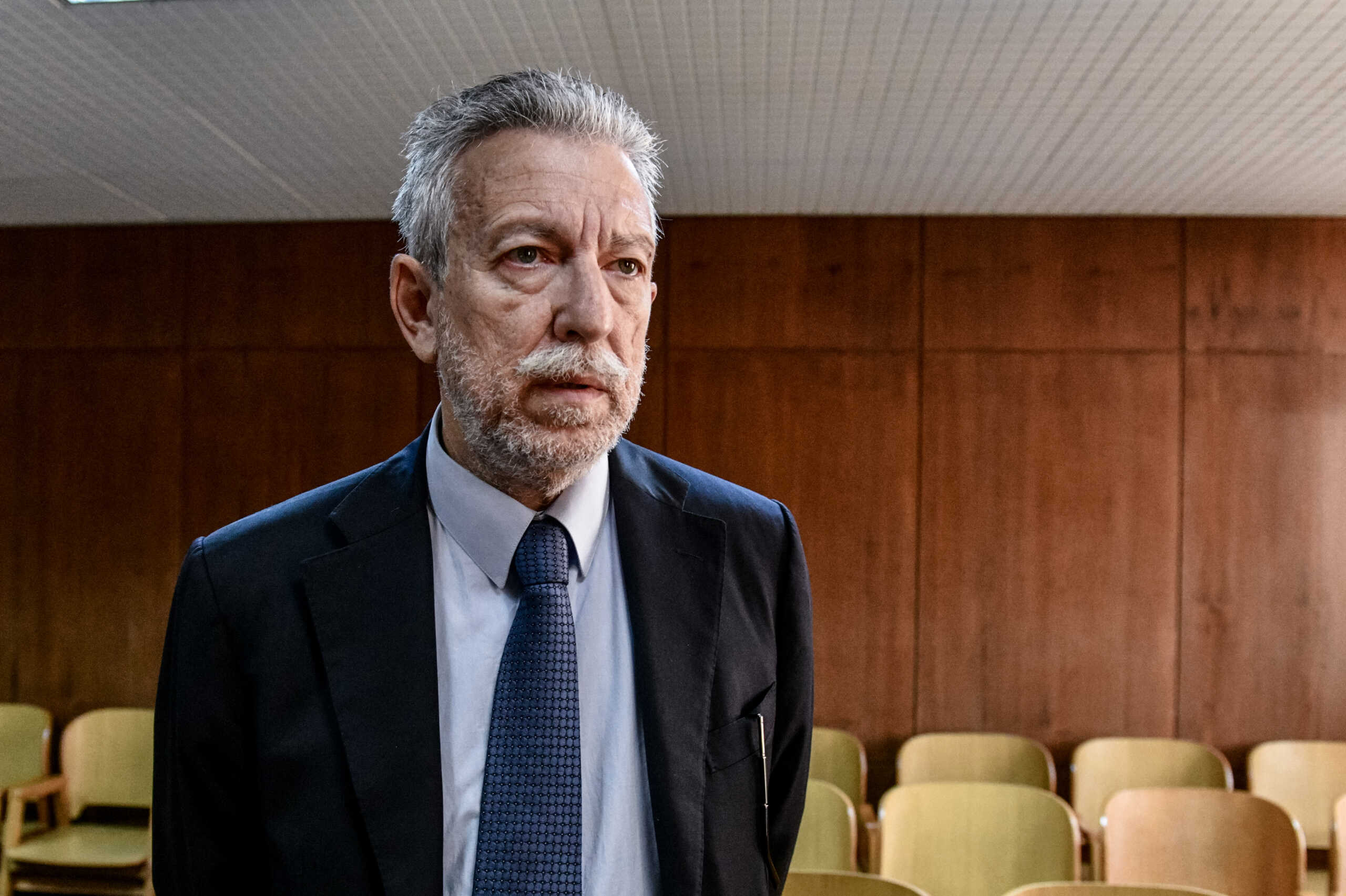 Δίκη στο Ειδικό Δικαστήριο με κατηγορούμενους τον πρώην αναπληρωτή υπουργό Δικαιοσύνης της κυβέρνησης ΣΥΡΙΖΑ - ΑΝΕΛ Δημήτρη Παπαγγελόπουλο και την πρώην επικεφαλής της εισαγγελίας Διαφθοράς Ελένη Τουλουπάκη, Παρασκευή 4 Νοεμβρίου 2022.
(ΤΑΤΙΑΝΑ ΜΠΟΛΑΡΗ