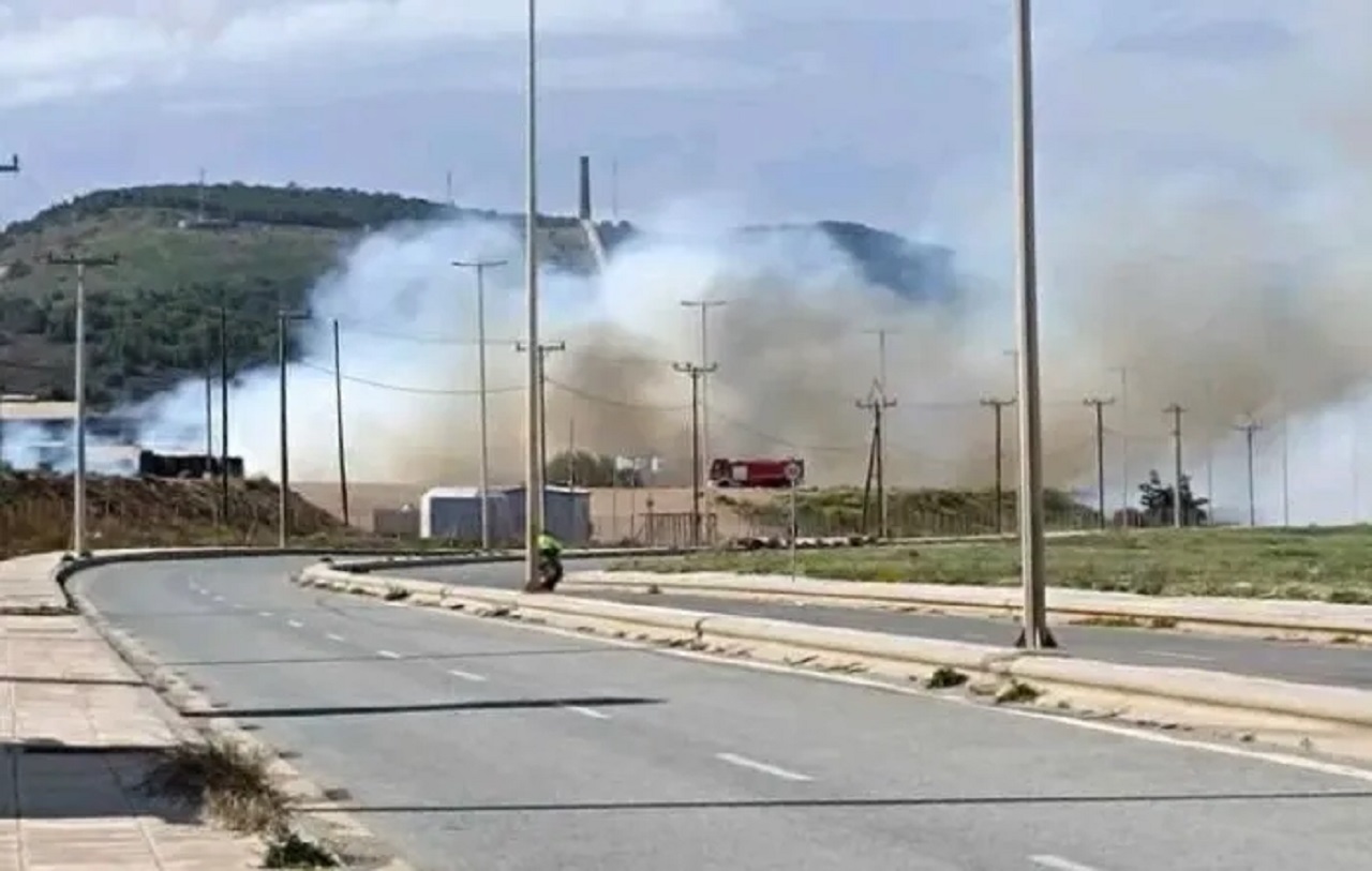 Φωτιά στο Λαύριο: Ταυτοποιήθηκε ο εμπρηστής και αναζητείται