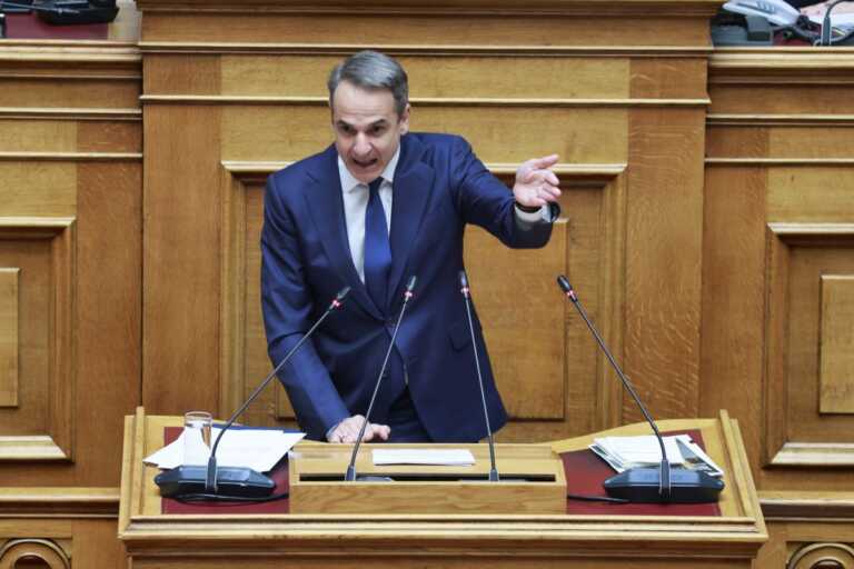 Κυριάκος Μητσοτάκης στη Βουλή: «Δεν έγινε καμία συγκάλυψη στα Τέμπη - Ανοησίες τα περί νοθείας από τον φαντάρο των 20 ημερών»