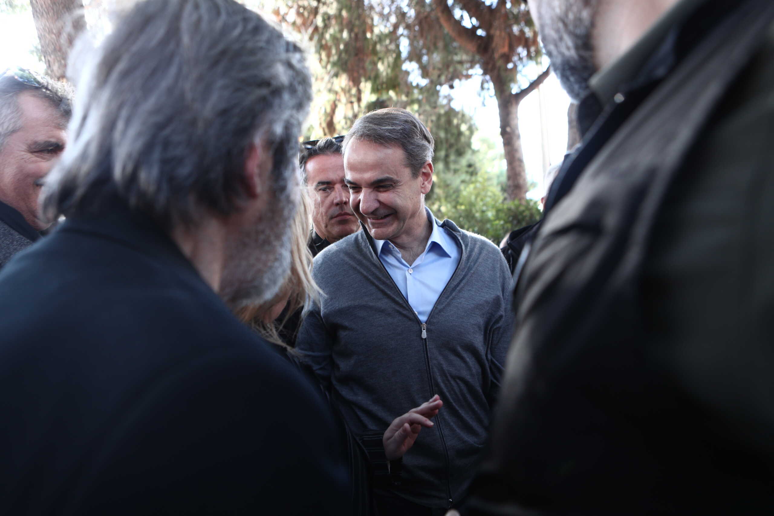 Επίσκεψη του Πρωθυπουργού Κυριάκου Μητσοτάκη στο Χαϊδάρι, Τετάρτη 7 Φεβρουαρίου 2024. 
(ΣΩΤΗΡΗΣ ΔΗΜΗΤΡΟΠΟΥΛΟΣ