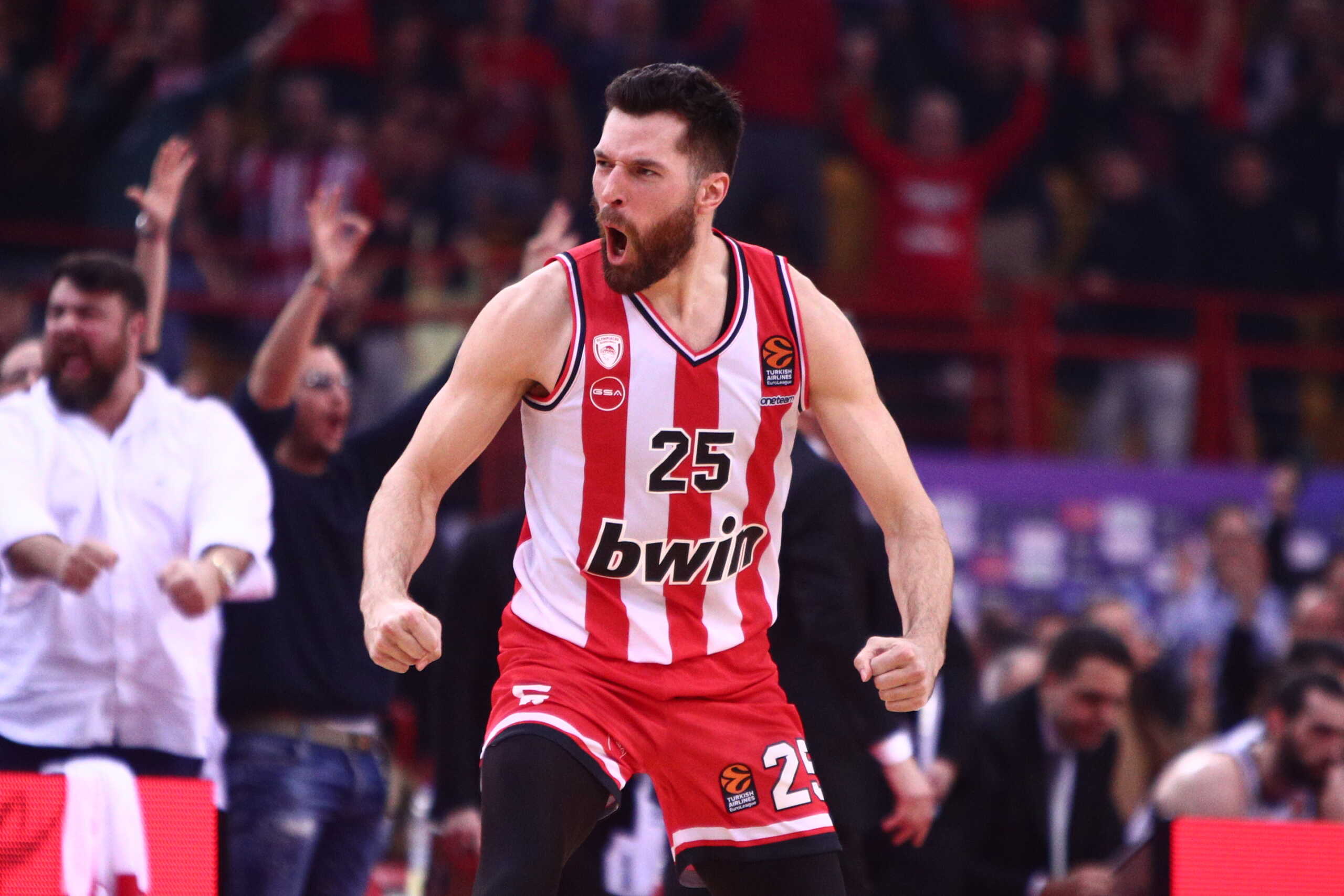 Death to home advantage after Olympiacos' win over Virtus Bologna