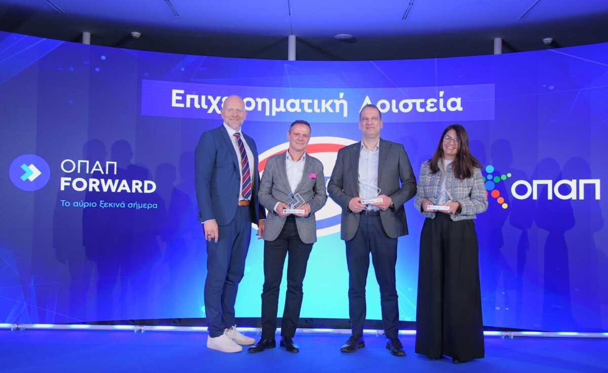 Οι «πρωταγωνιστές» των βραβείων του ΟΠΑΠ Forward και οι 13 νέες εταιρείες του 6ου κύκλου – Εκδήλωση για την ανακοίνωση των νέων μικρομεσαίων επιχειρήσεων που εντάσσονται στο πρόγραμμα και τη βράβευση όσων ξεχώρισαν